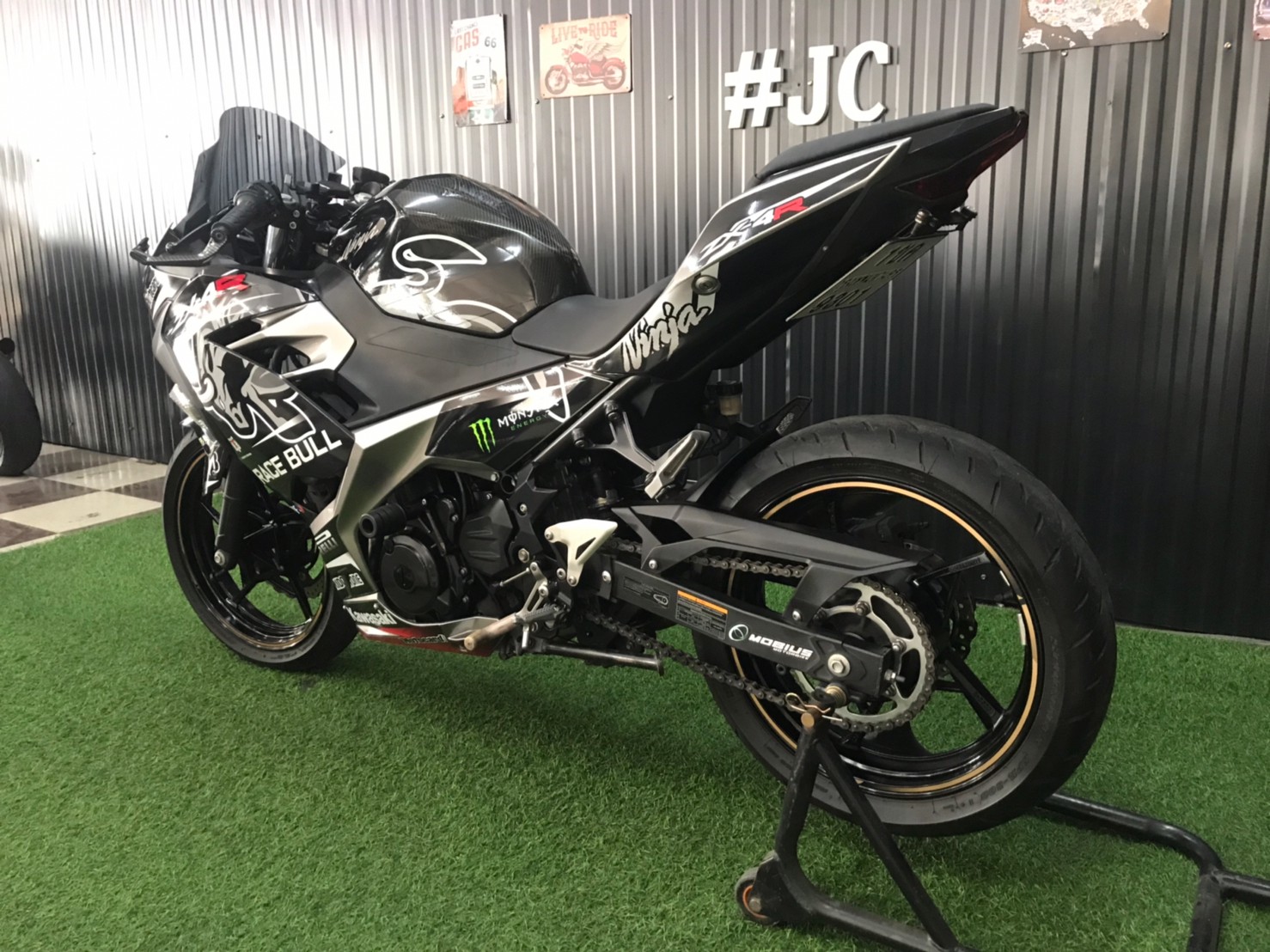 🚀 Ninja400 ปี 2019 🔥ดุดันมากคันนี้กับสติ๊กเกอร์แต่ง RACE BULL🔥