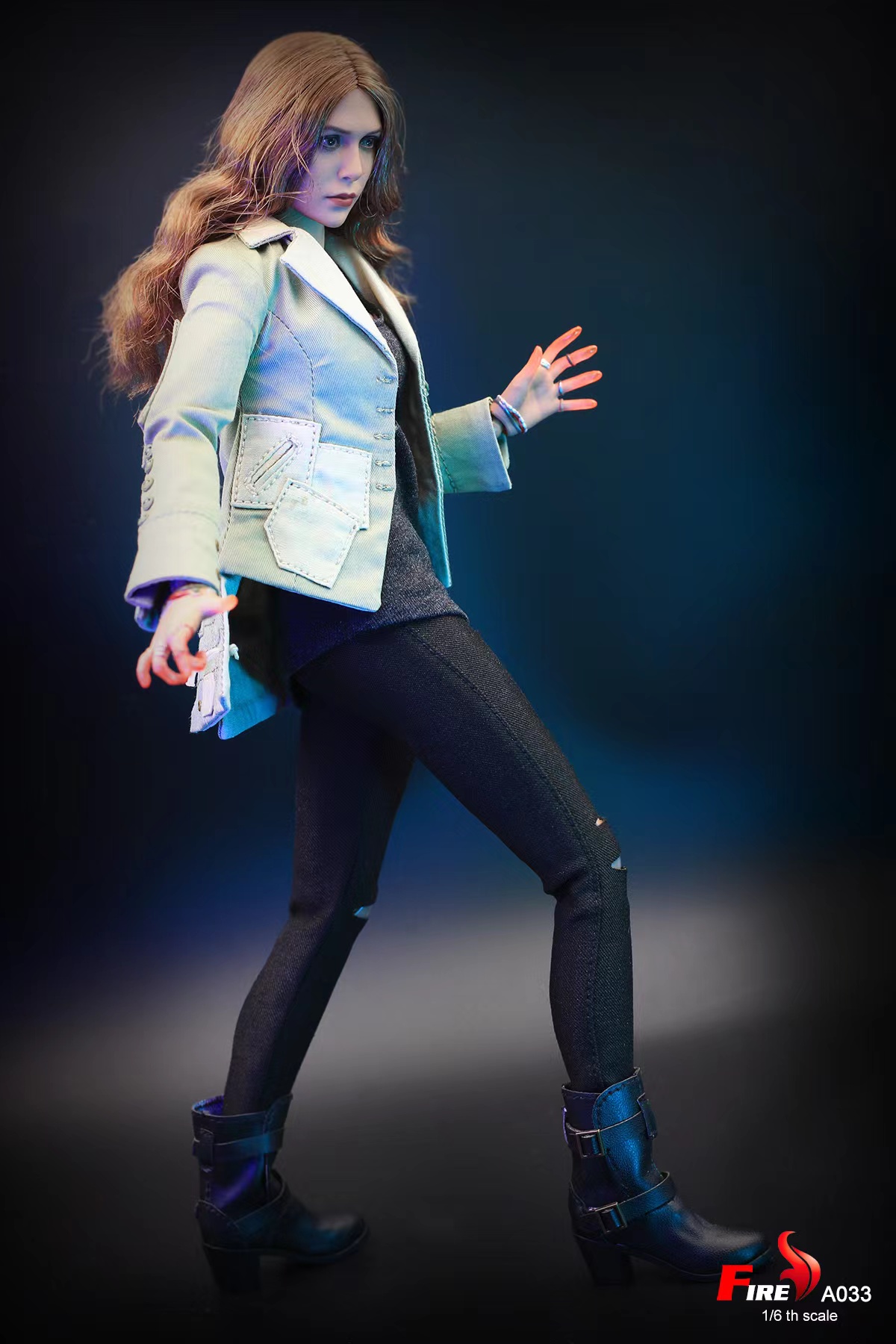 FIRE A033 1/6 Crimson Stealth Edition