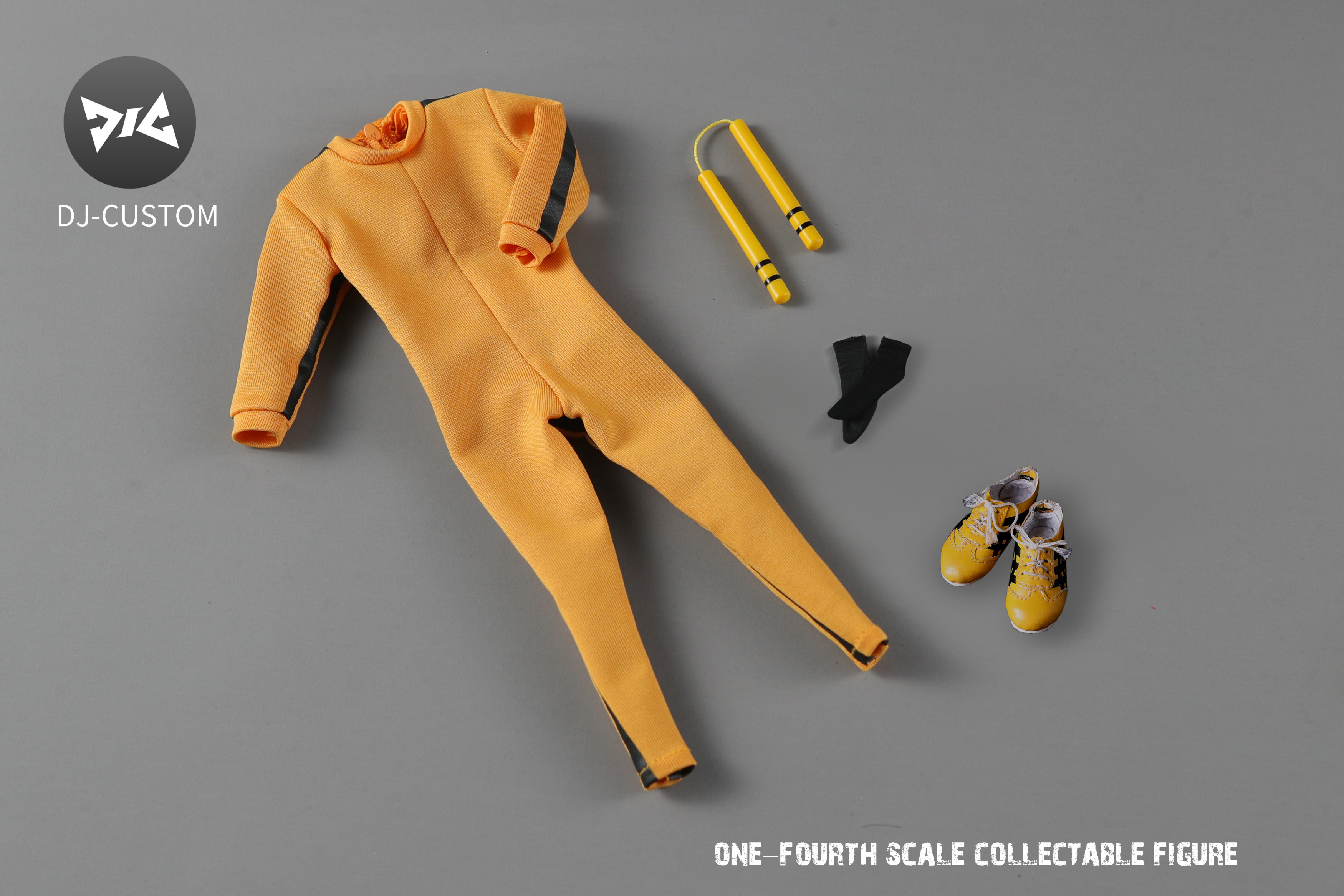 DJ-CUSTOM DJ-14003 1/4 Bruce Lee Kungfu suit (Death version)