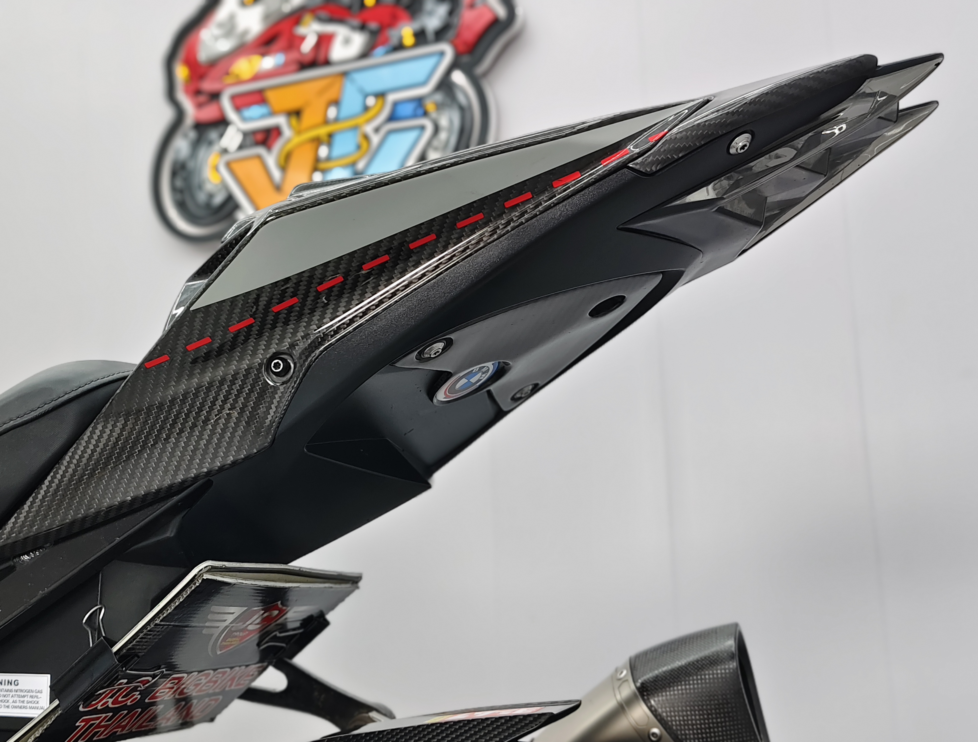 🦈 ฉลามบุก....ชุดแต่ง Full Carbon‼️ BMW S1000RR abs PRO กลางปี 2017 สุดจัดในย่านนี้ 💥 Serviceใหญ่แล้ว