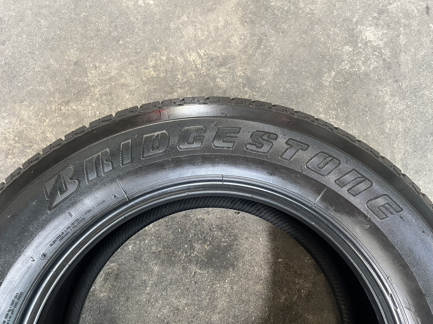 ✨ยางป้ายแดง✨265-60-18 Bridgestone💥ปี 25💥สวยกริ๊บ💖ถอดจากรถใหม่ป้ายแดง