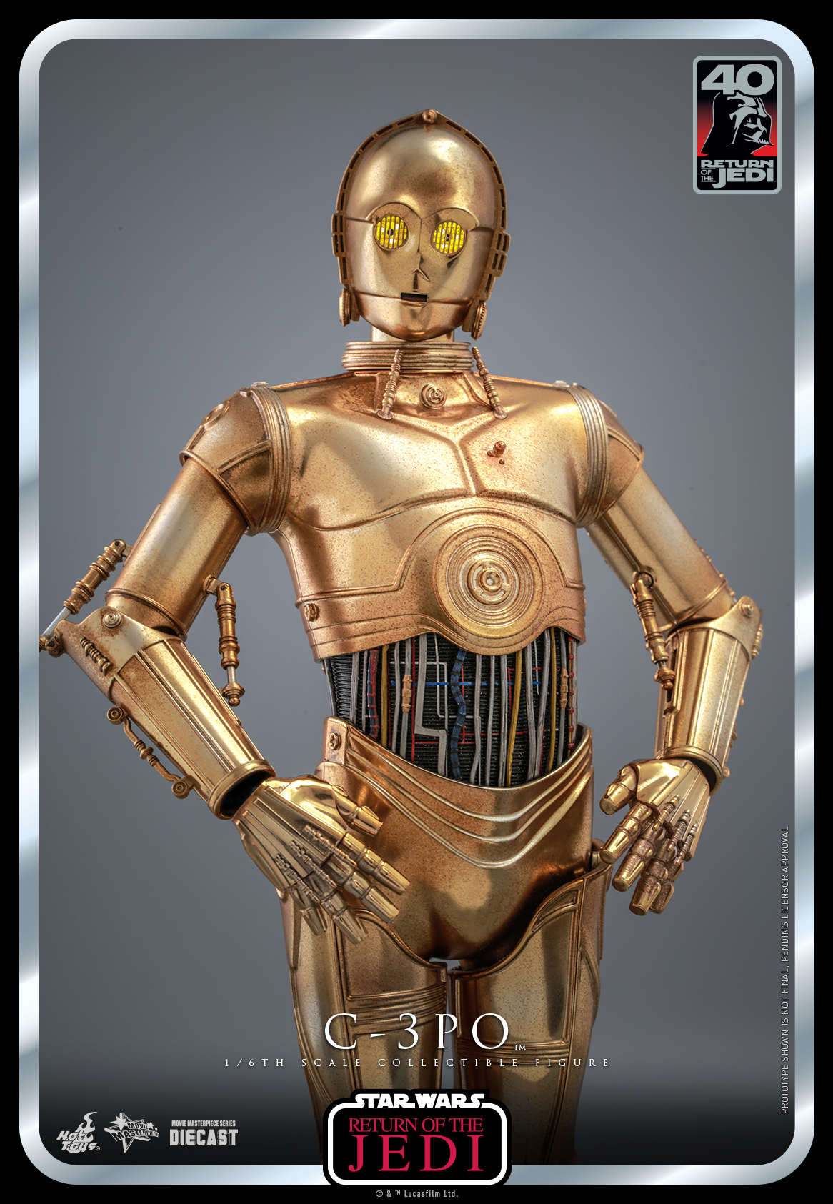 Hot Toys MMS701D56 1/6 Star Wars Episode VI: Return of the Jedi™ - C-3PO™