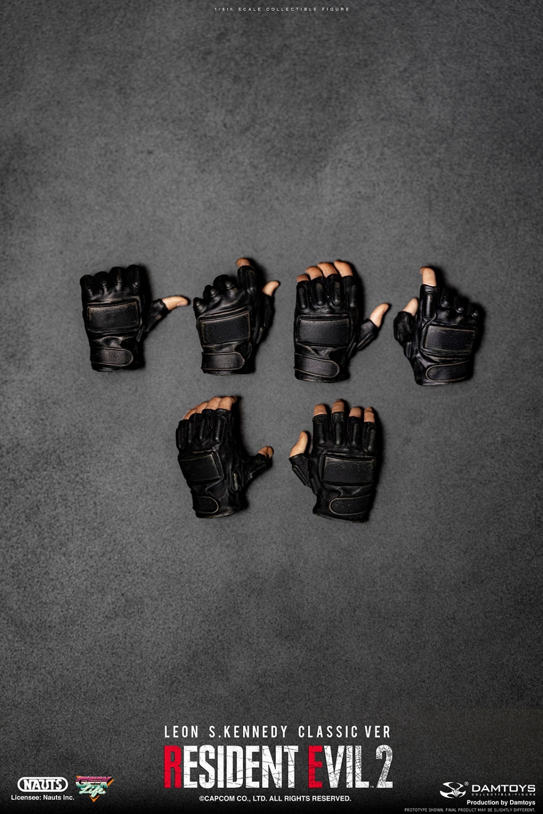 DAMTOYS DMS037 1/6 RESIDENT EVIL 2 - LEON S.KENNEDY (CLASSIC VER)
