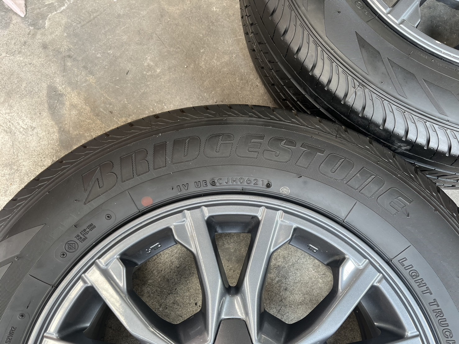 ✨ล้อแม็ก✨ISUZU X-Series ขอบ 16 พร้อมยาง 215-65-16 Bridgestone♨ปี 21♨