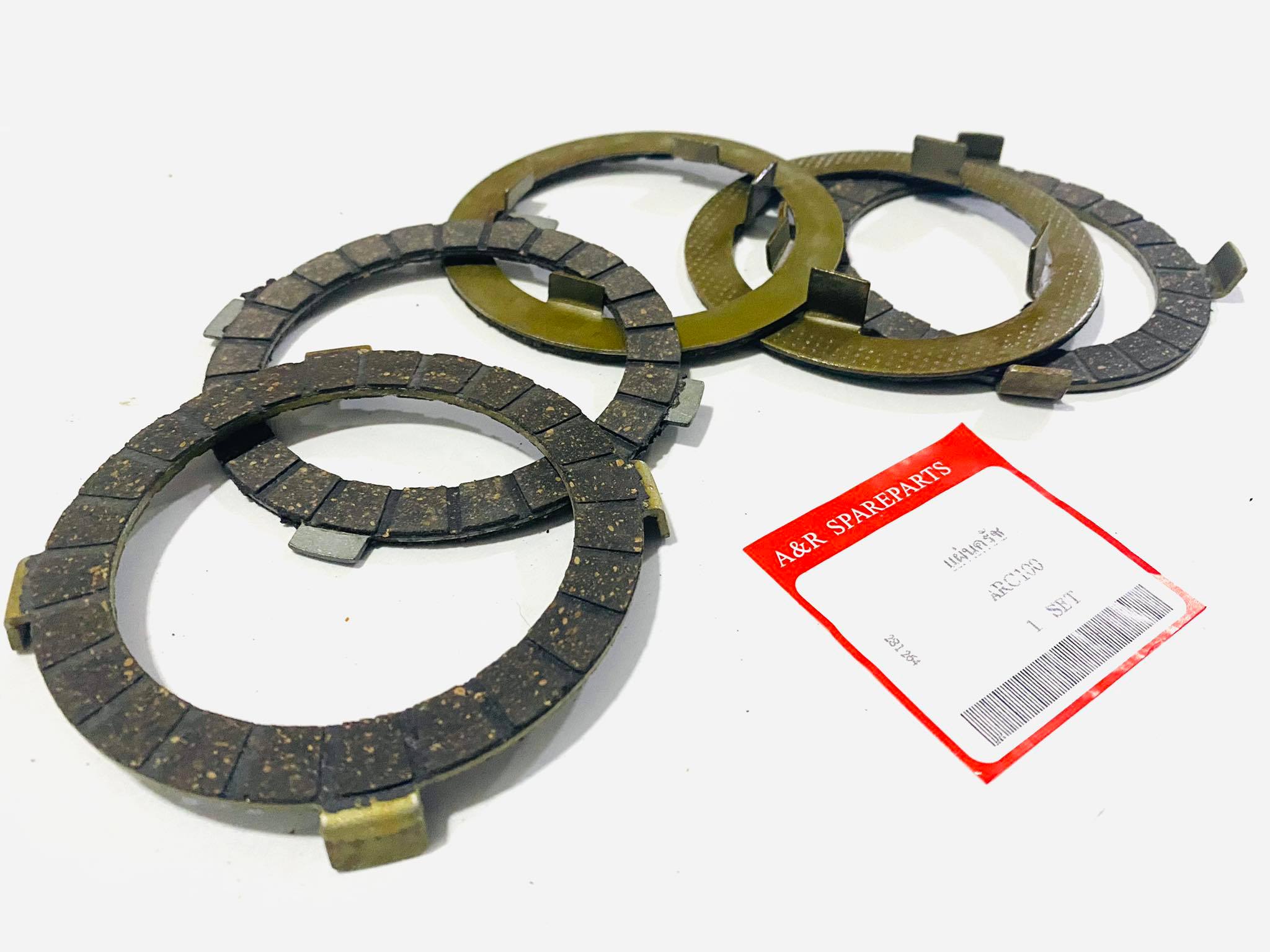 ชุดแผ่นครัชrc100 5 แผ่น เทียม