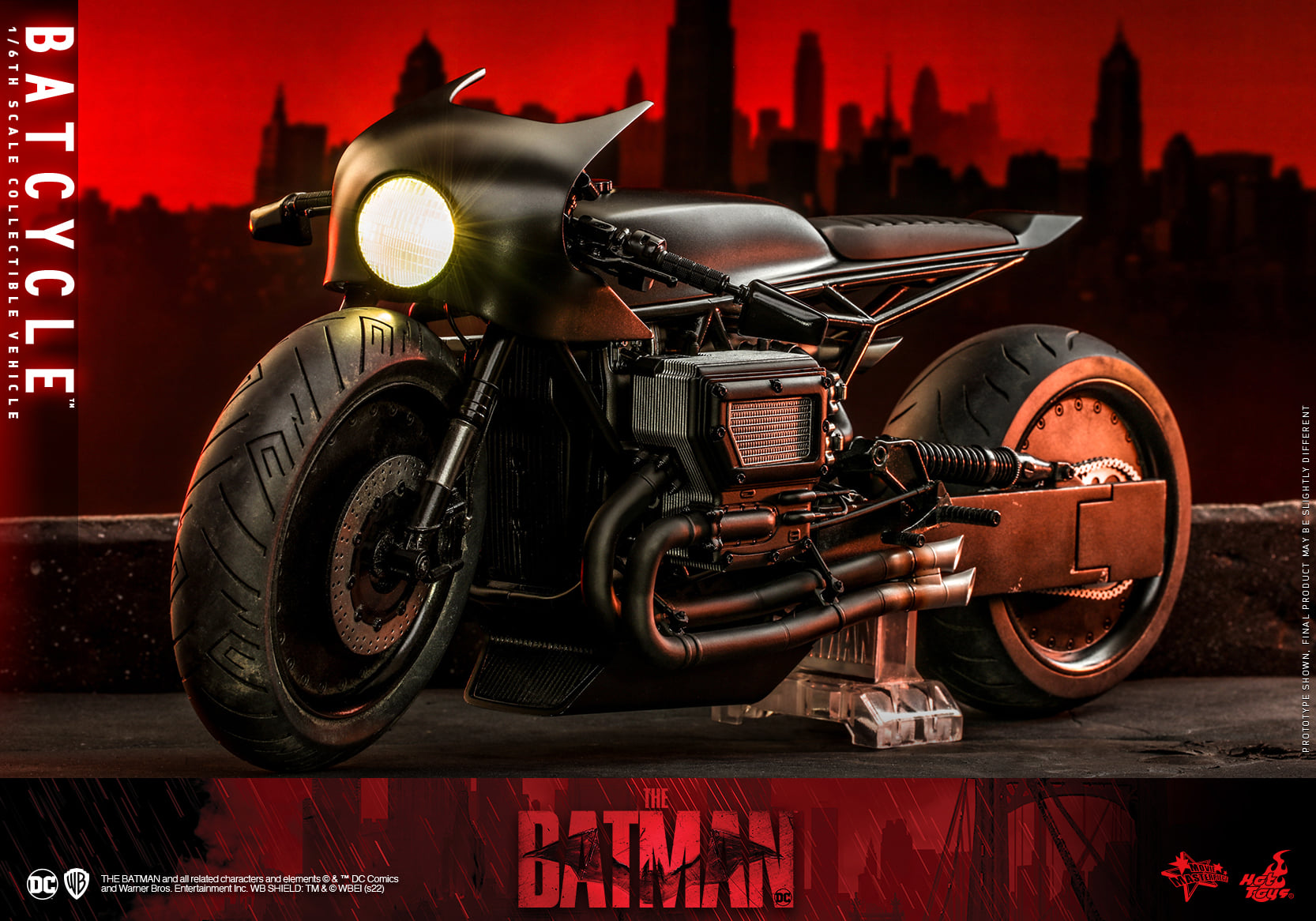Hot Toys MMS642 1/6 The Batman - Batcycle