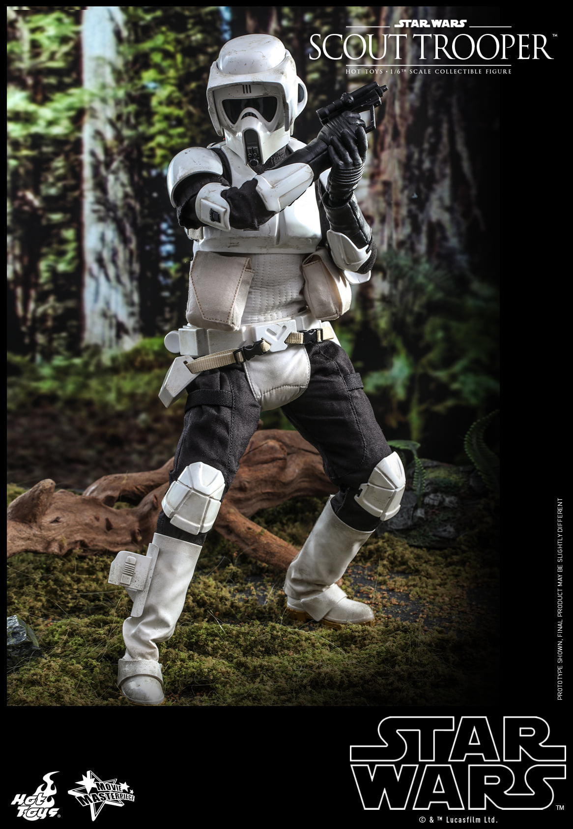Hot Toys MMS611 1/6 Star Wars: Return of the Jedi - Scout Trooper