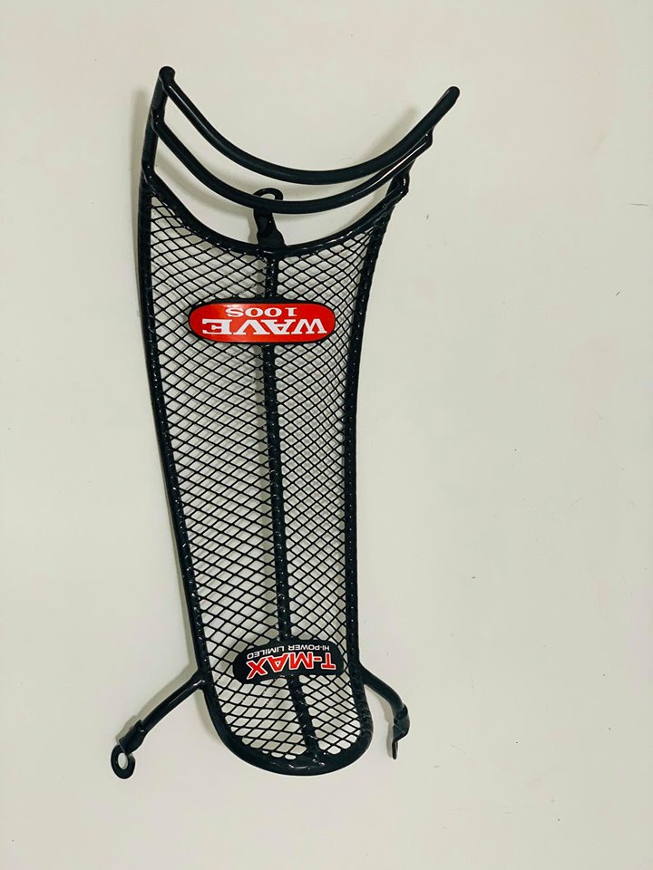 กันลาย เวฟ 100 2005 WAVE 100 2005 ตะข่ายเหล็ก สีดำ