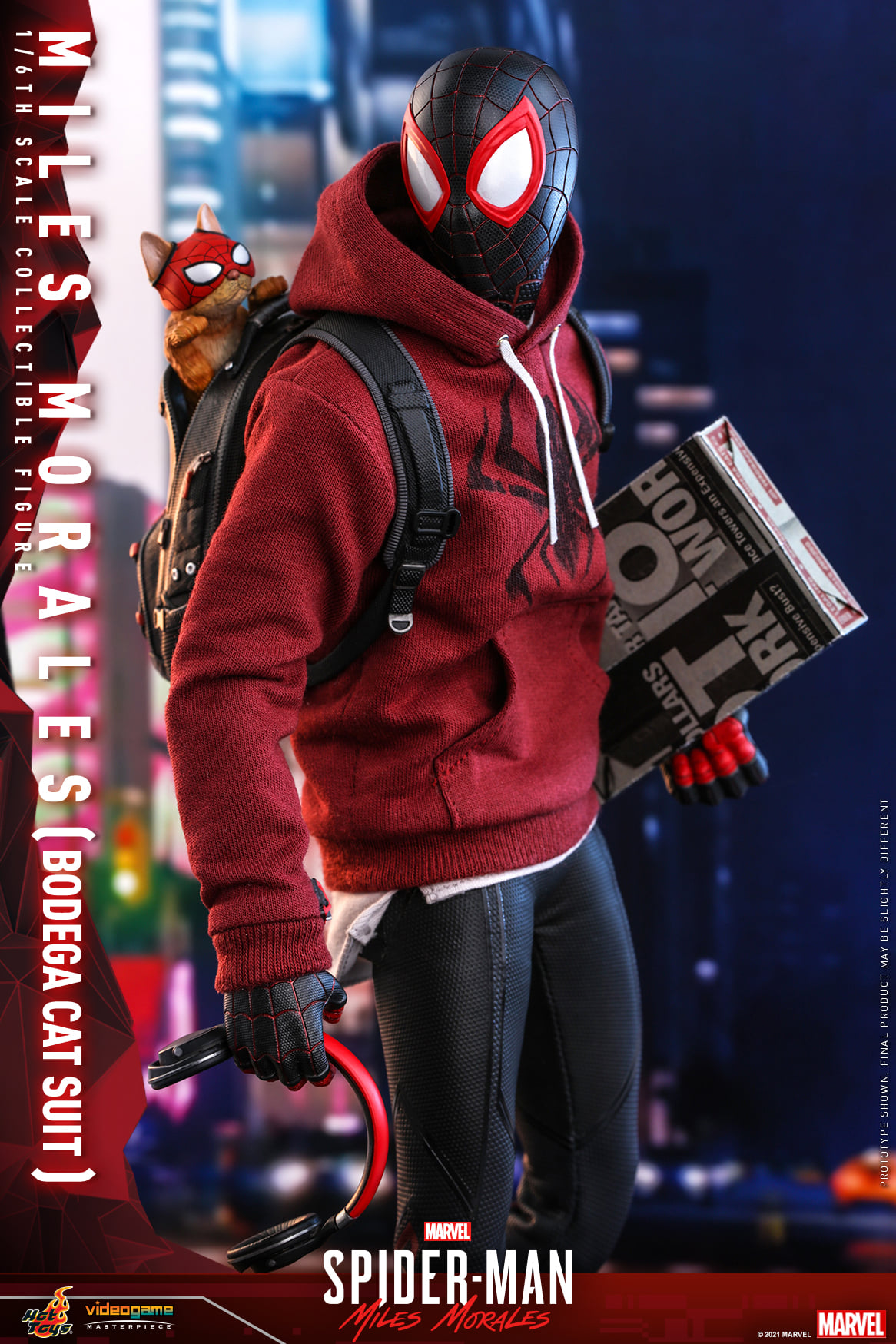 Hot Toys VGM50 1/6 Marvel’s Spider-Man: Miles Morales - Miles Morales (Bodega Cat Suit)