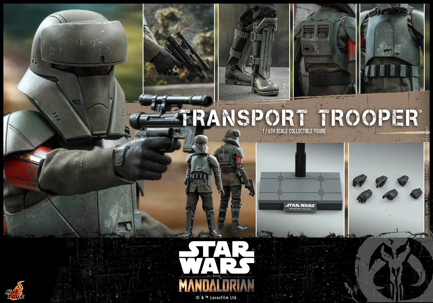Hot Toys TMS030 Star Wars: The Mandalorian - Transport Trooper™
