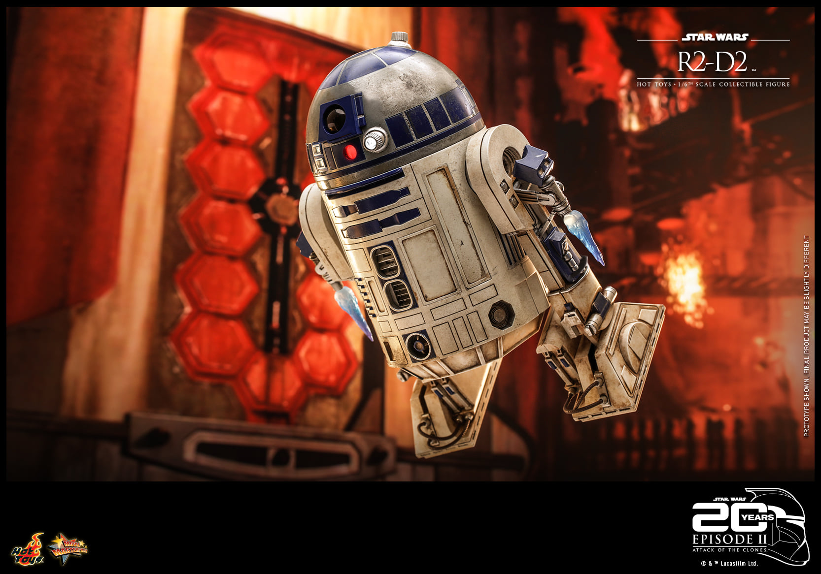 Hot Toys MMS651 1/6 Star Wars Episode II: Attack of the Clones™ - R2-D2™