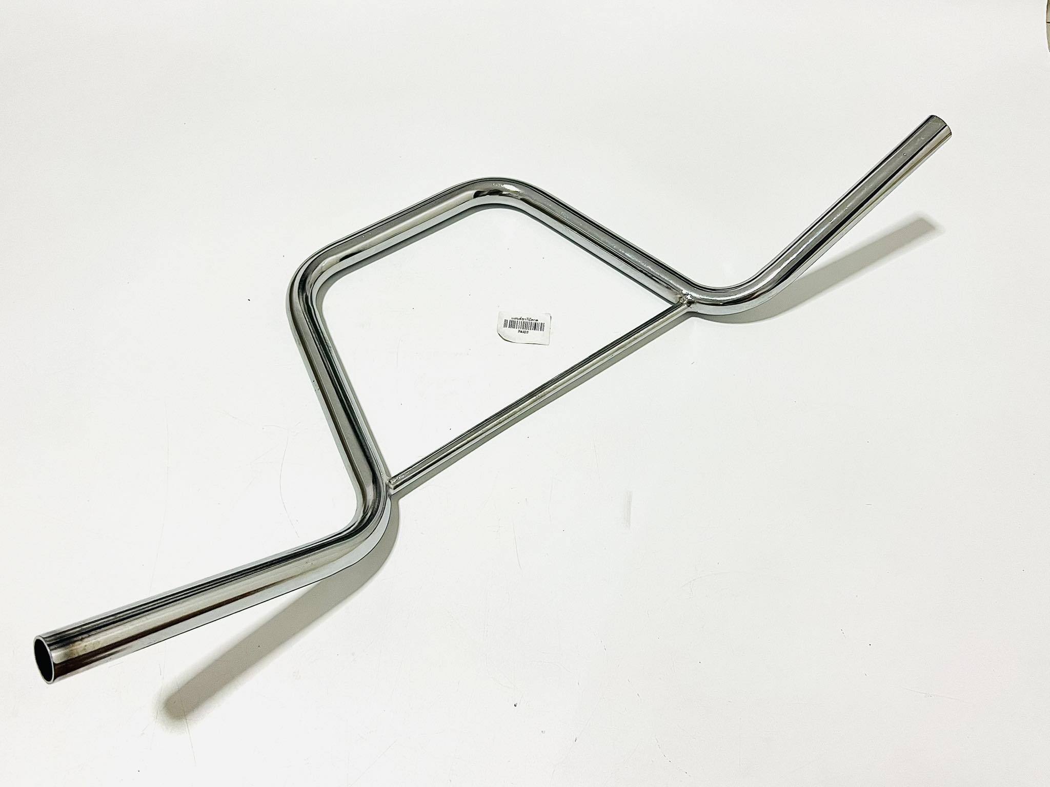 แฮนด์เดิมชาลี มีเหล็กคาด สีชุบ L27