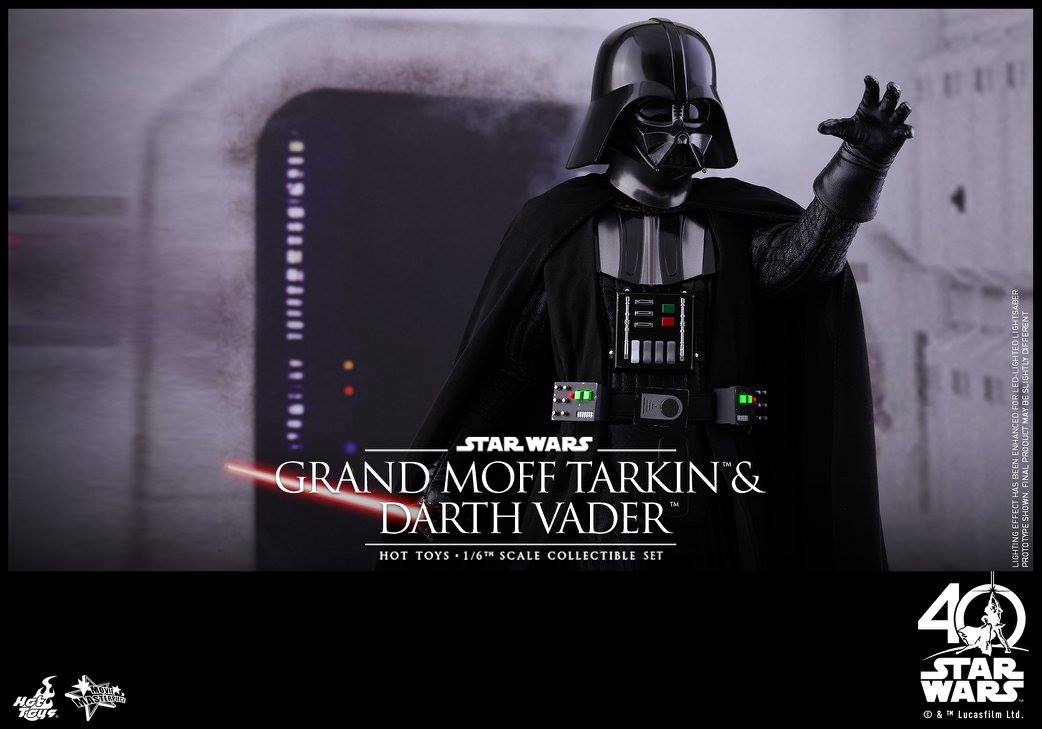 Hot Toys MMS434 STAR WARS: EPISODE IV A NEW HOPE - GRAND MOFF TARKIN & DARTH VADER