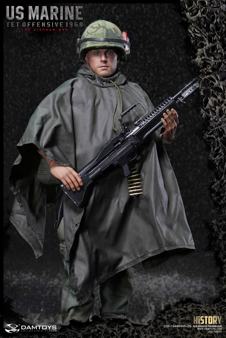 DAMTOYS 78038 HISTORY SERIES 16 U.S.MARINE (TET OFFENSIVE,1968) - VIETNAM WAR
