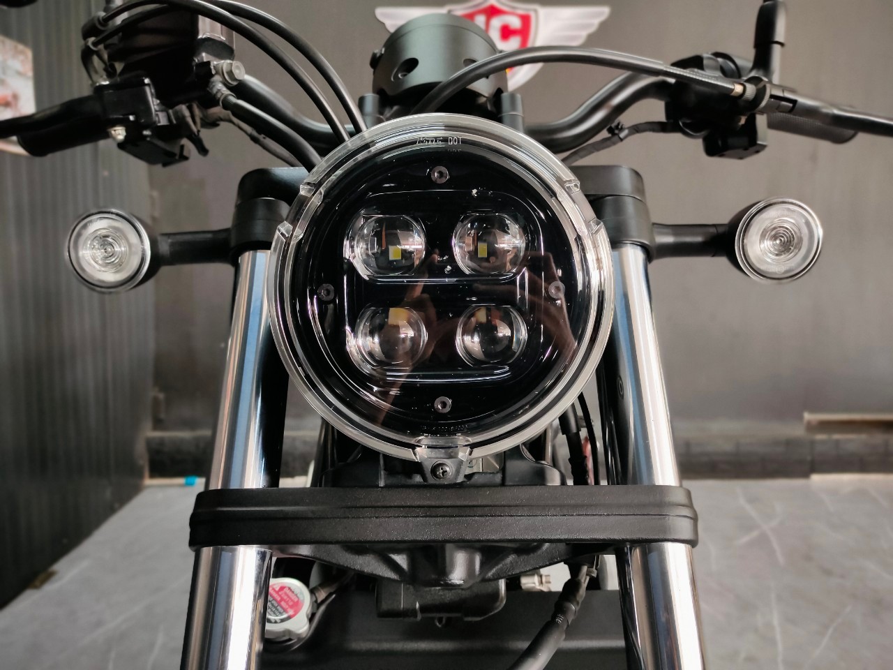 Cruiser รุ่นเล็กเข้าใหม่อีกคัน HONDA REBEL300 โฉม LED ปี2020 ✨นางฟ้าสวยใส✨ หาตัวจับยาก
