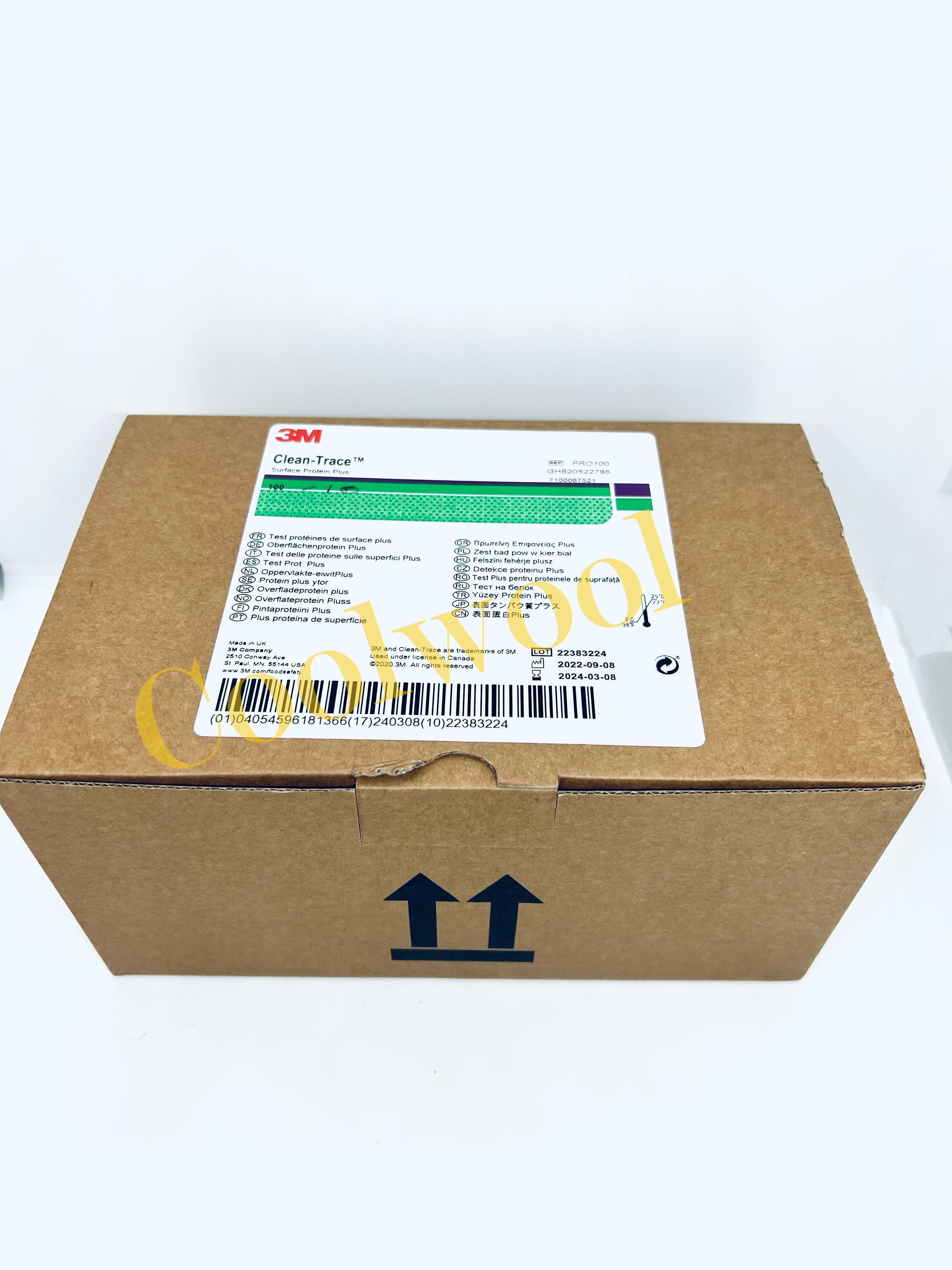 Neogen™ Clean-Trace™ สวอปสำหรับตรวจหาโปรตีนบนพื้นผิว PRO100 (100ชิ้น/pkg)