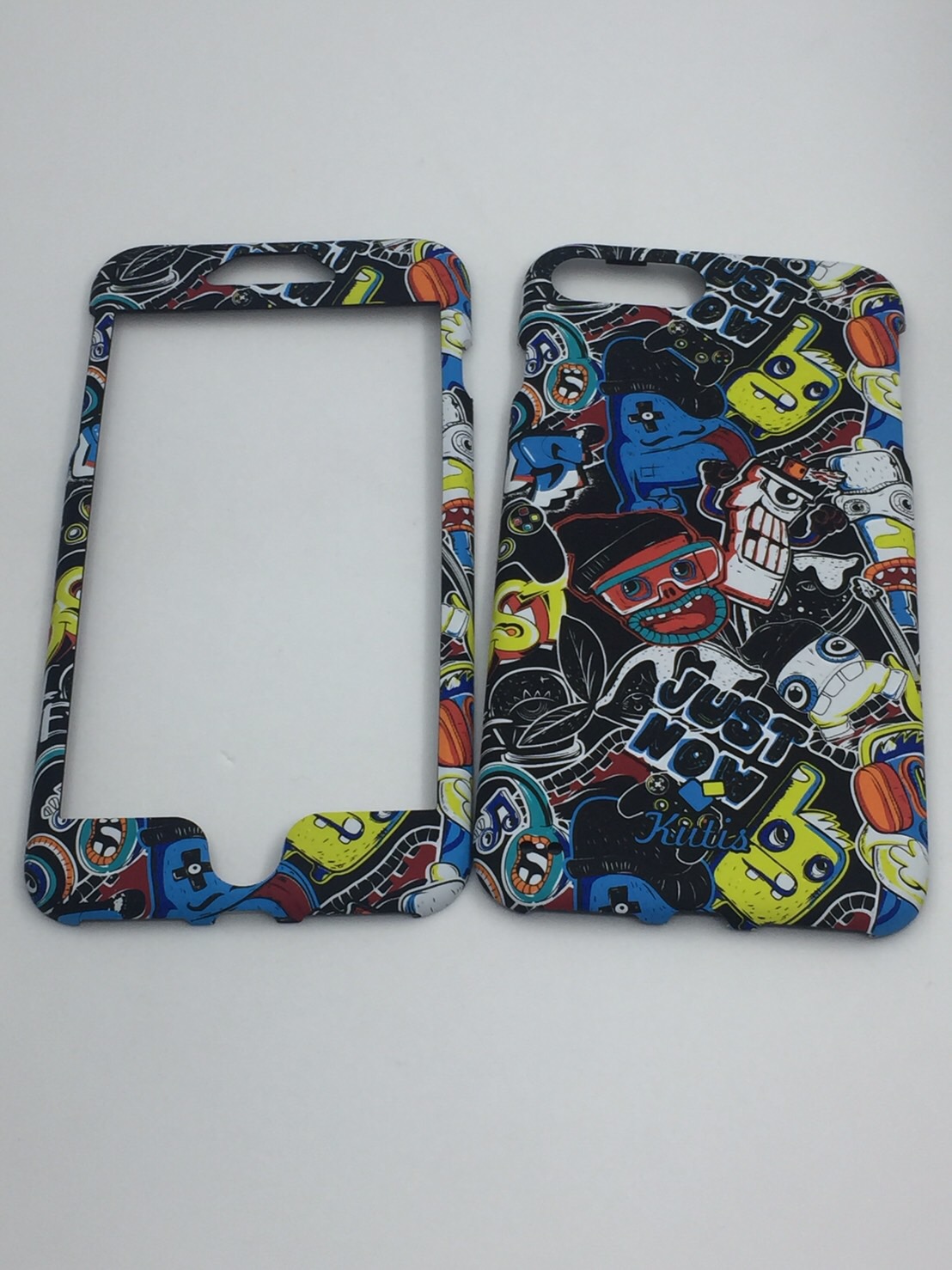 เคสคูทิส(Kutis)เคสไอโฟน7พลัส,8พลัส(ลายJustNow)มาใหม่ เคสประกบหน้า-หลัง เคสเรืองแสง เคสลายวินเทจ ร้านSuperhero Klongthom