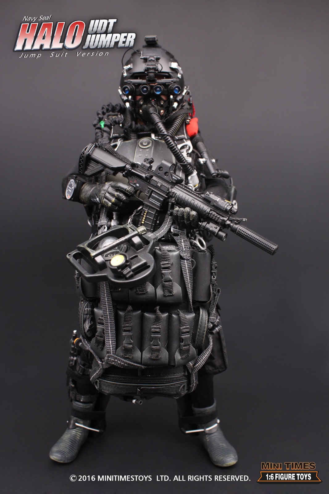 MINI TIMES TOYS MT-M004 UDT JUMPER: NAVY SEAL - HALO (Jump Suit Version)
