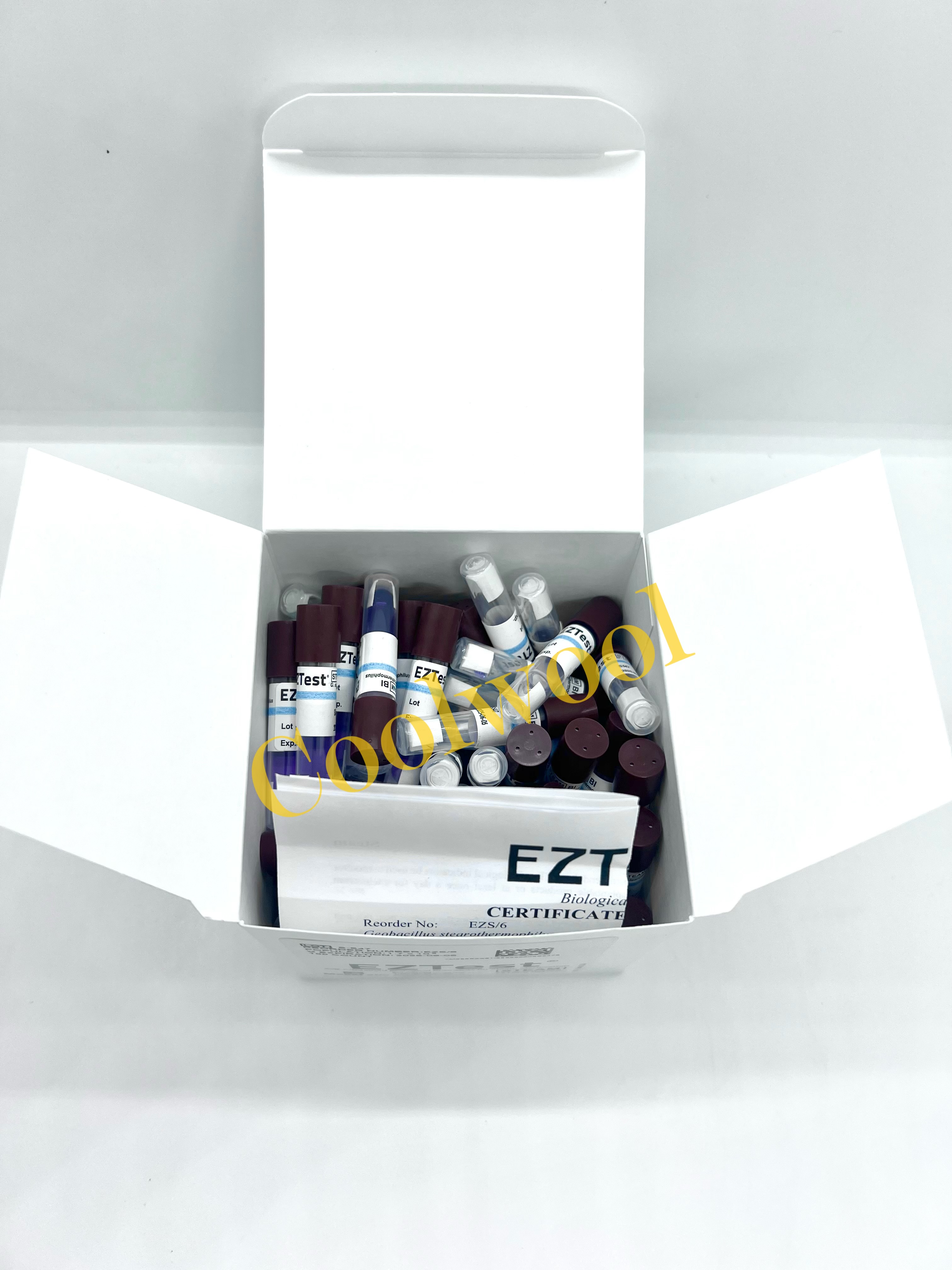 EZ test Steam G. stearothermophilus 10^6(100 bot/pkg)