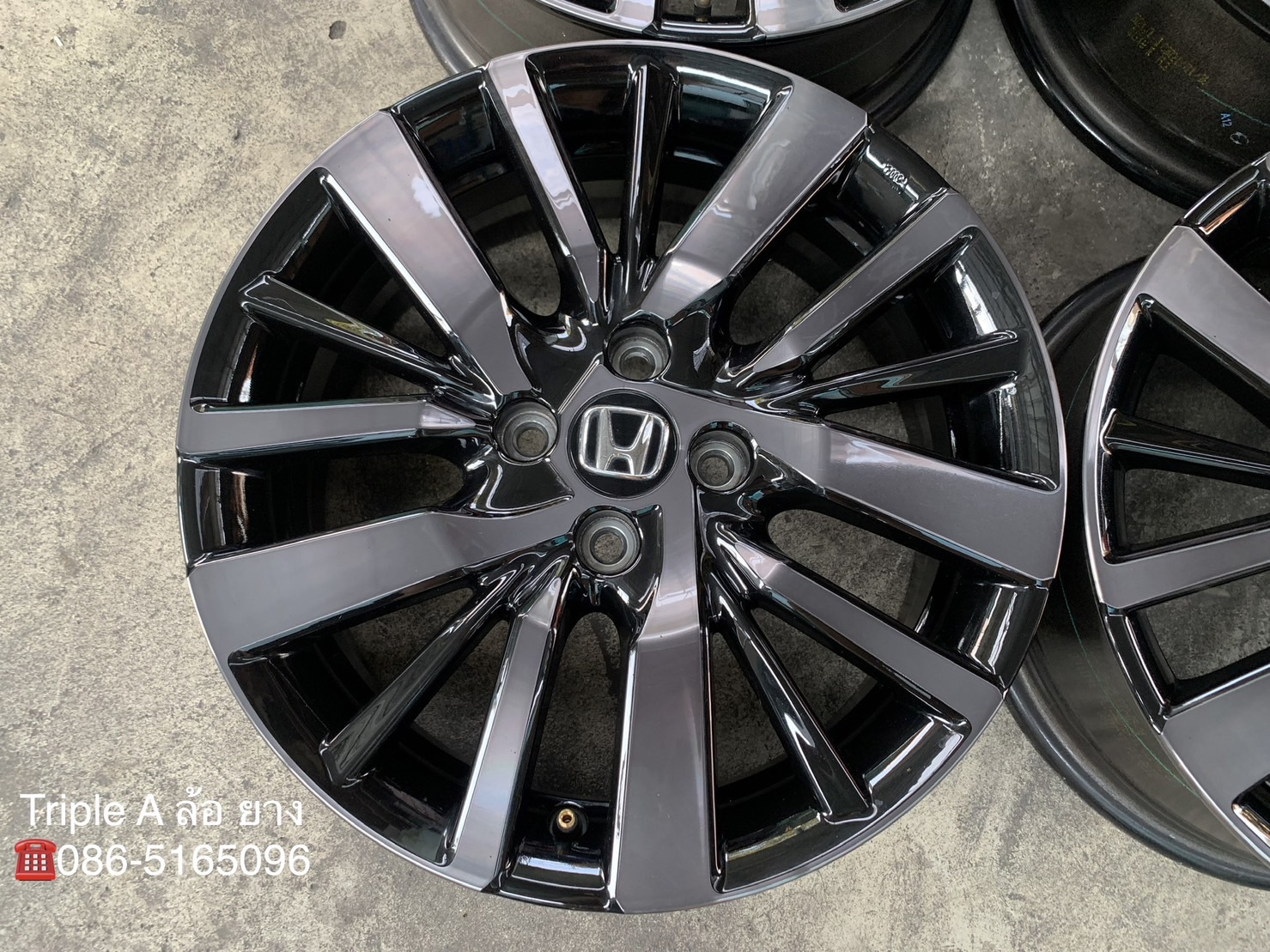 ✨ล้อแม็กป้ายแดง✨Honda City Hatchback รุ่นใหม่ ขอบ 16 ดำหน้าชา💖สวยกริ๊บ💖