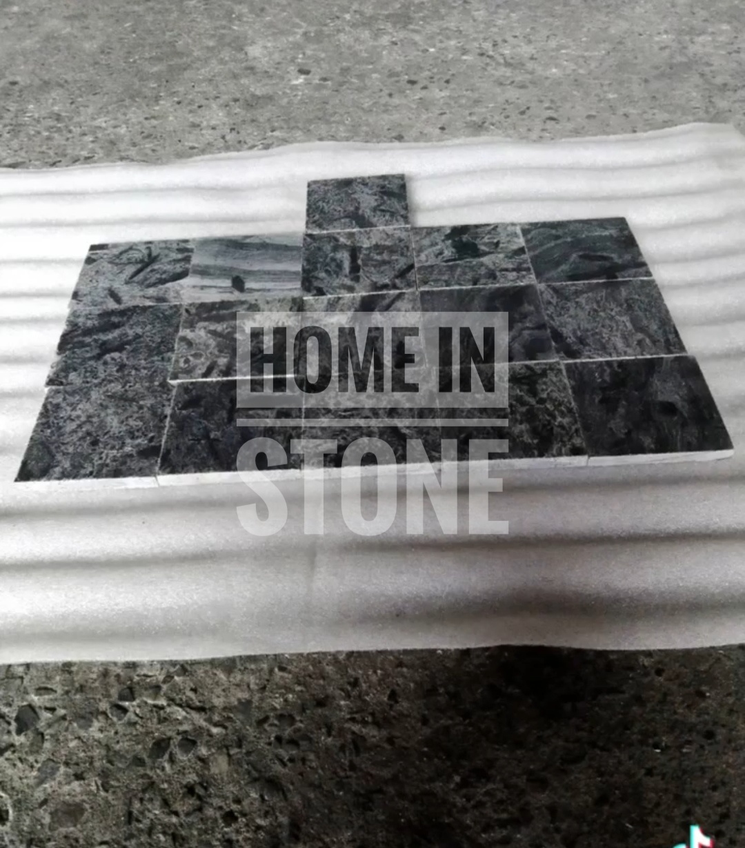 Silver grey polish 10x10 for pool