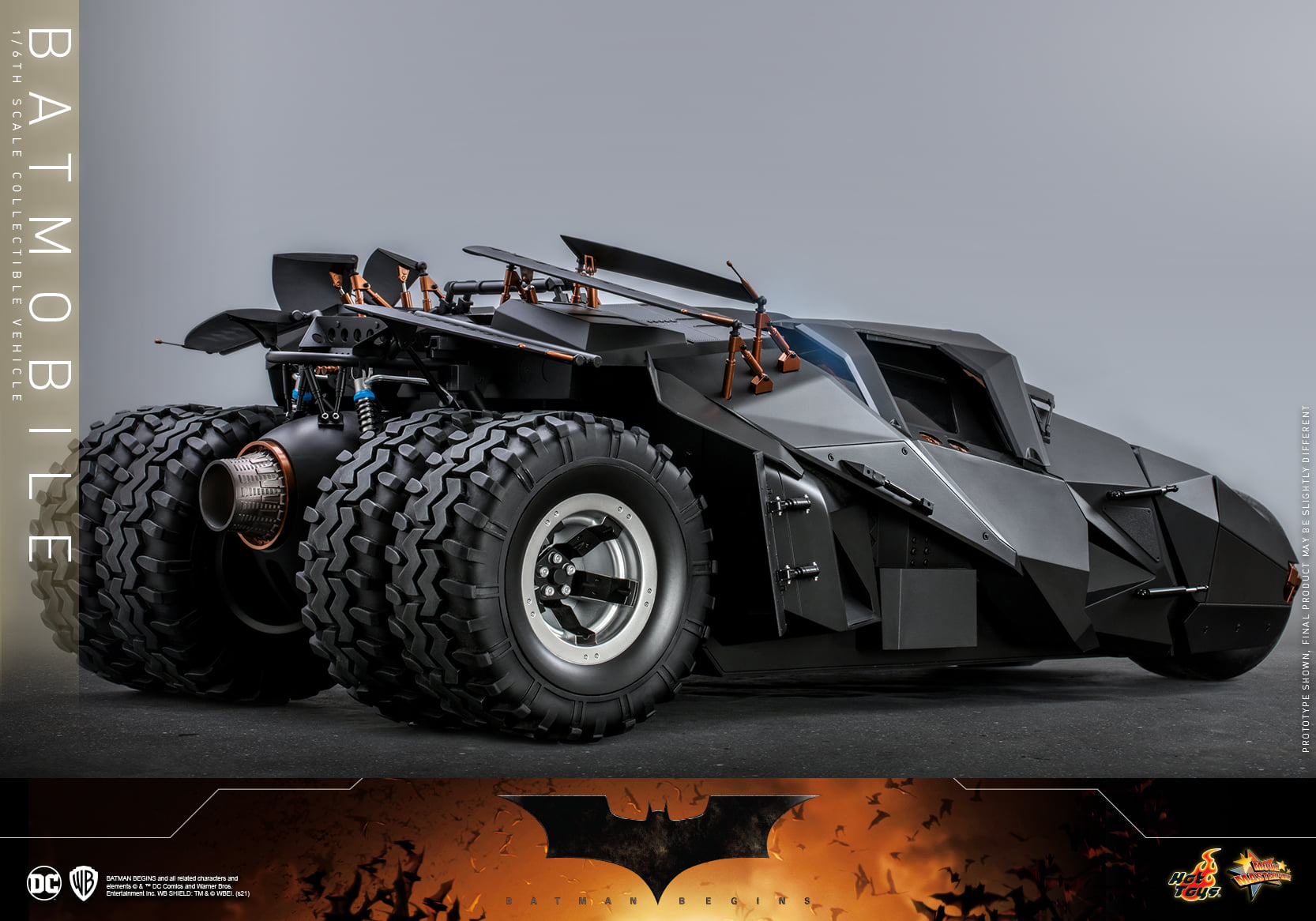 Hot Toys MMS596 1/6 Batman Begins - Batmobile