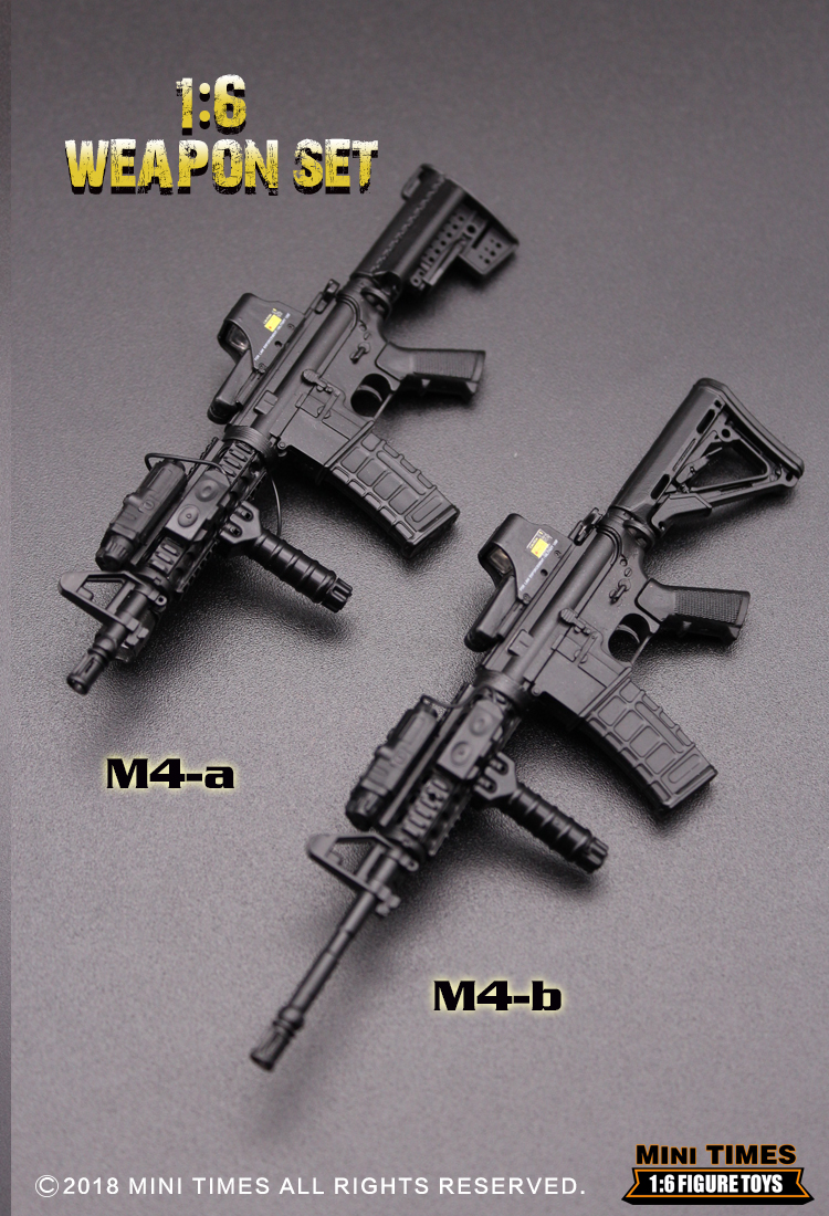 Mini Time M4 Weapon set