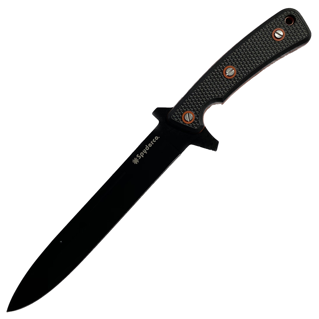 มีดใบตาย Spyderco X39 Fix Blade ขนาด 13.4 นิ้ว (34 ซม.) พร้อมซองไนล่อนร้อยเข็มขัดสำหรับเก็บมีด