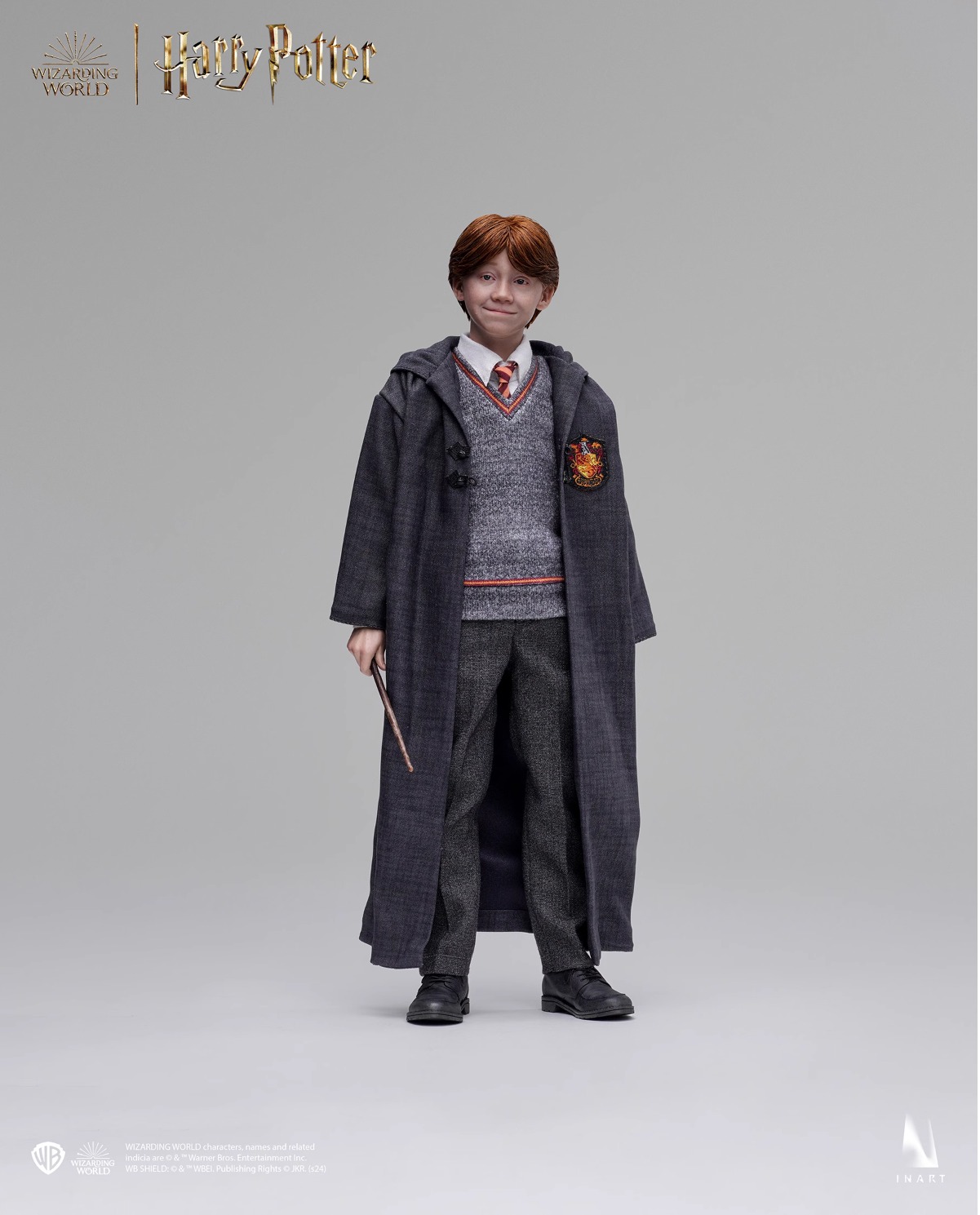 INART x Queen Studios A010D1 Harry Potter and the Philosopher's Stone - Ron Weasley (Deluxe Version) [Hair Transplant Headsculpt]