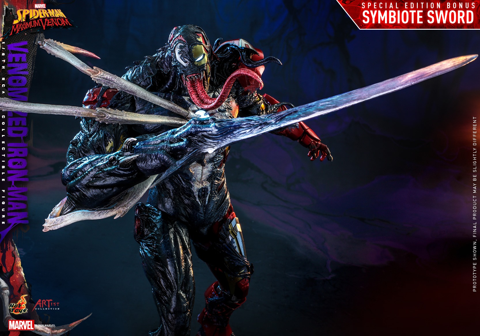 Hot Toys AC04 1/6 Marvel's Spider-Man: Maximum Venom - Venomized Iron Man (Special Edition)