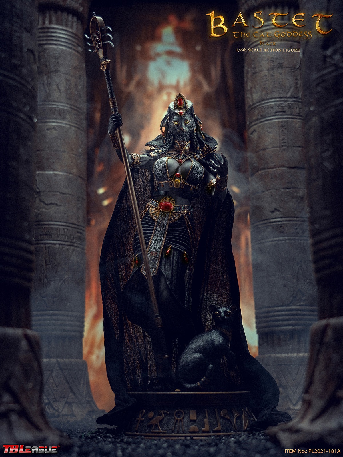TBLeague PL2021-181A 1/6 The Cat Goddess (Black)
