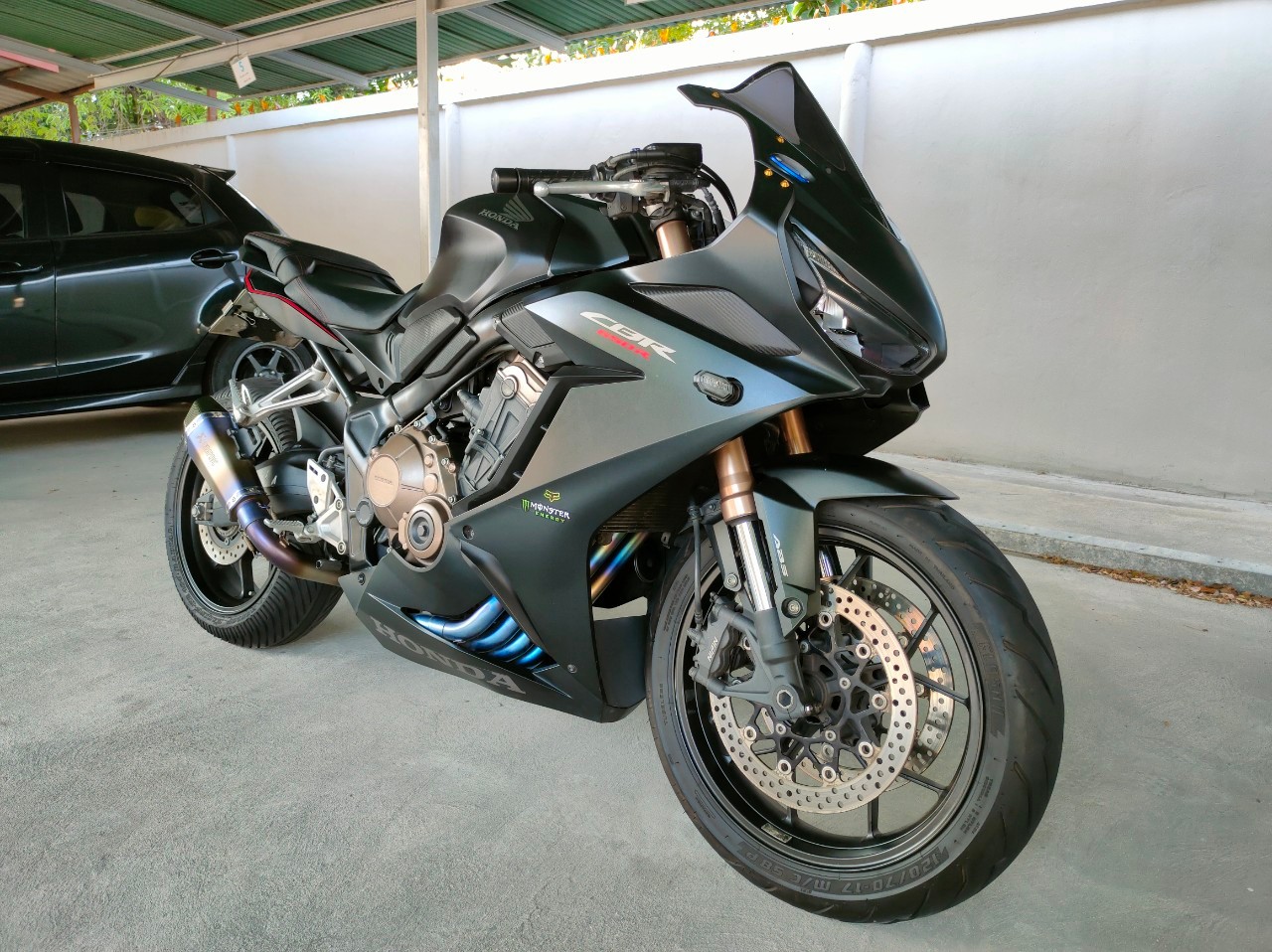 เข้าใหม่_เทิร์นมา_ราคาดีย์ 💥โปรฟรีดาวน์ จ่าย ⭕ บาท‼️ HONDA CBR650R จดปี 2021 โมเดล19