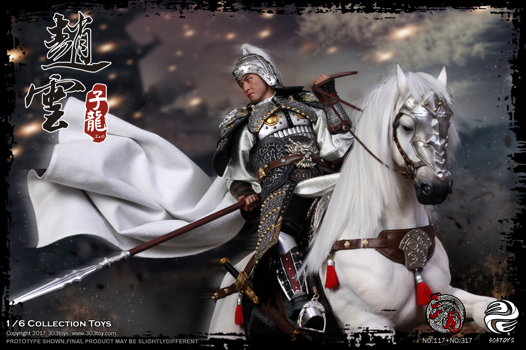 303TOYS NO.317,217,117 Three Kingdoms Series - Zhao Yun 2.0
