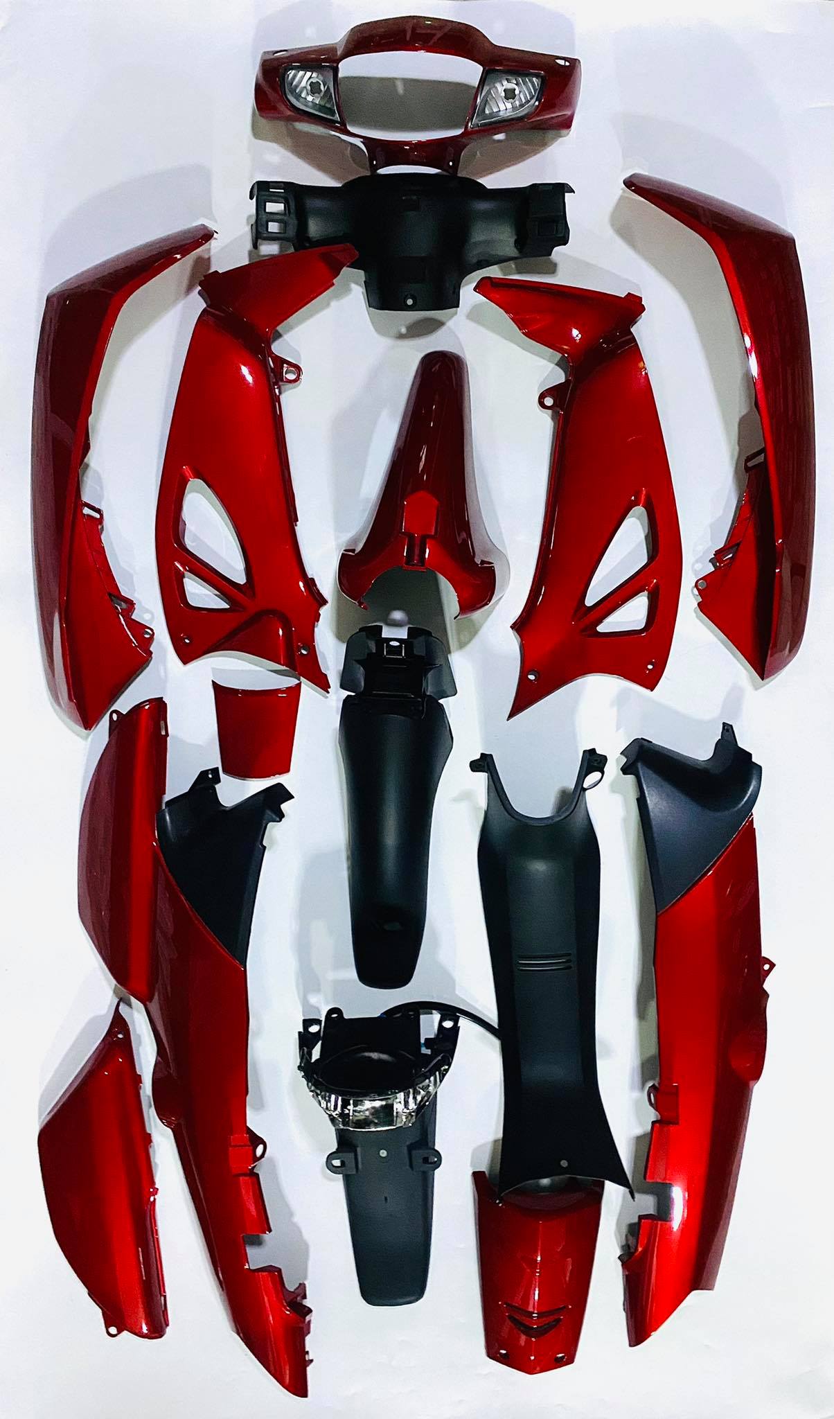 ชุดสีมอเตอร์ไซด์ดรีม 125(รุ่นกุญแจธรรมดา หรือแบบนิรภัย) *** แถมฟรีสติ๊กเกอร์***