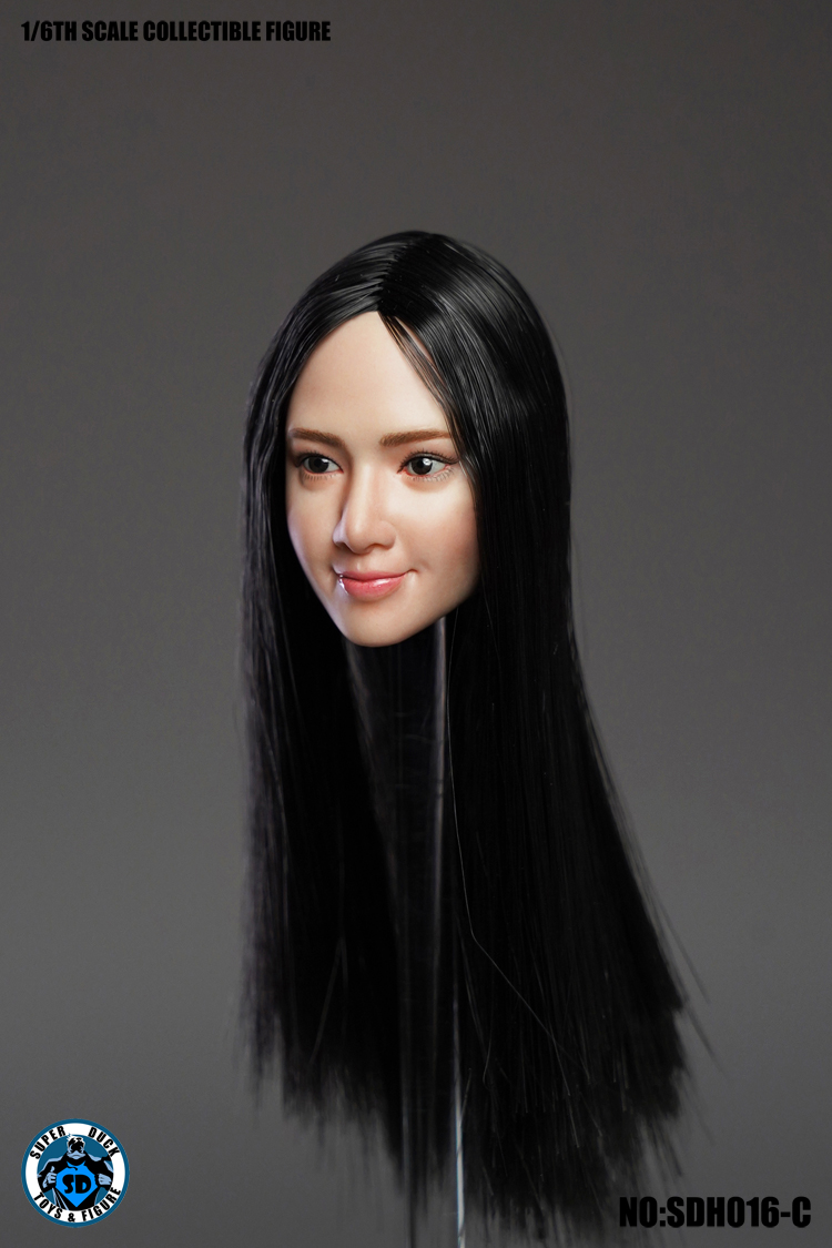 SUPER DUCK SDH016-D Short Red Hair Female Headsculpt