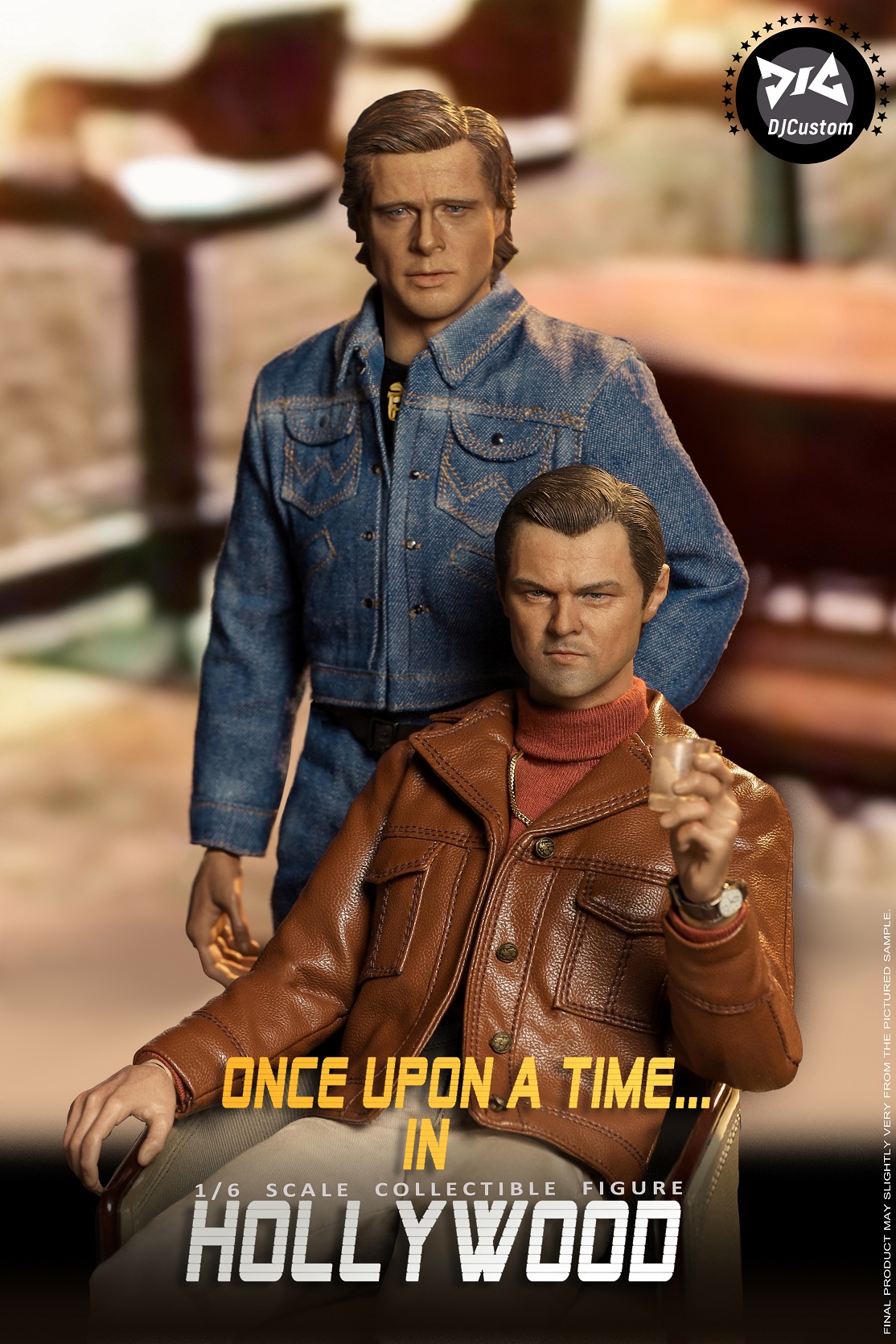 DJ-CUSTOM DJ-16005 1/6 Once Upon A Time... In Hollywood - Rick Dalton & Cliff Booth (Double sets)
