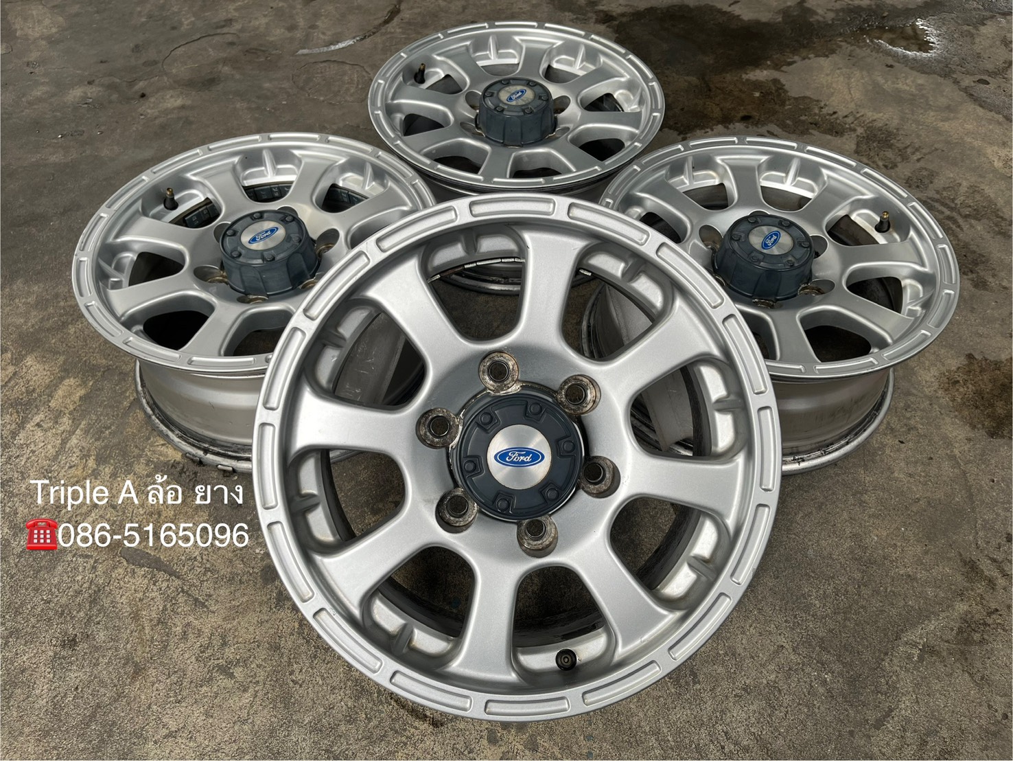 ✨ล้อแม็ก✨6รู139✨Ford Ranger ขอบ 15💖สภาพสวย💖