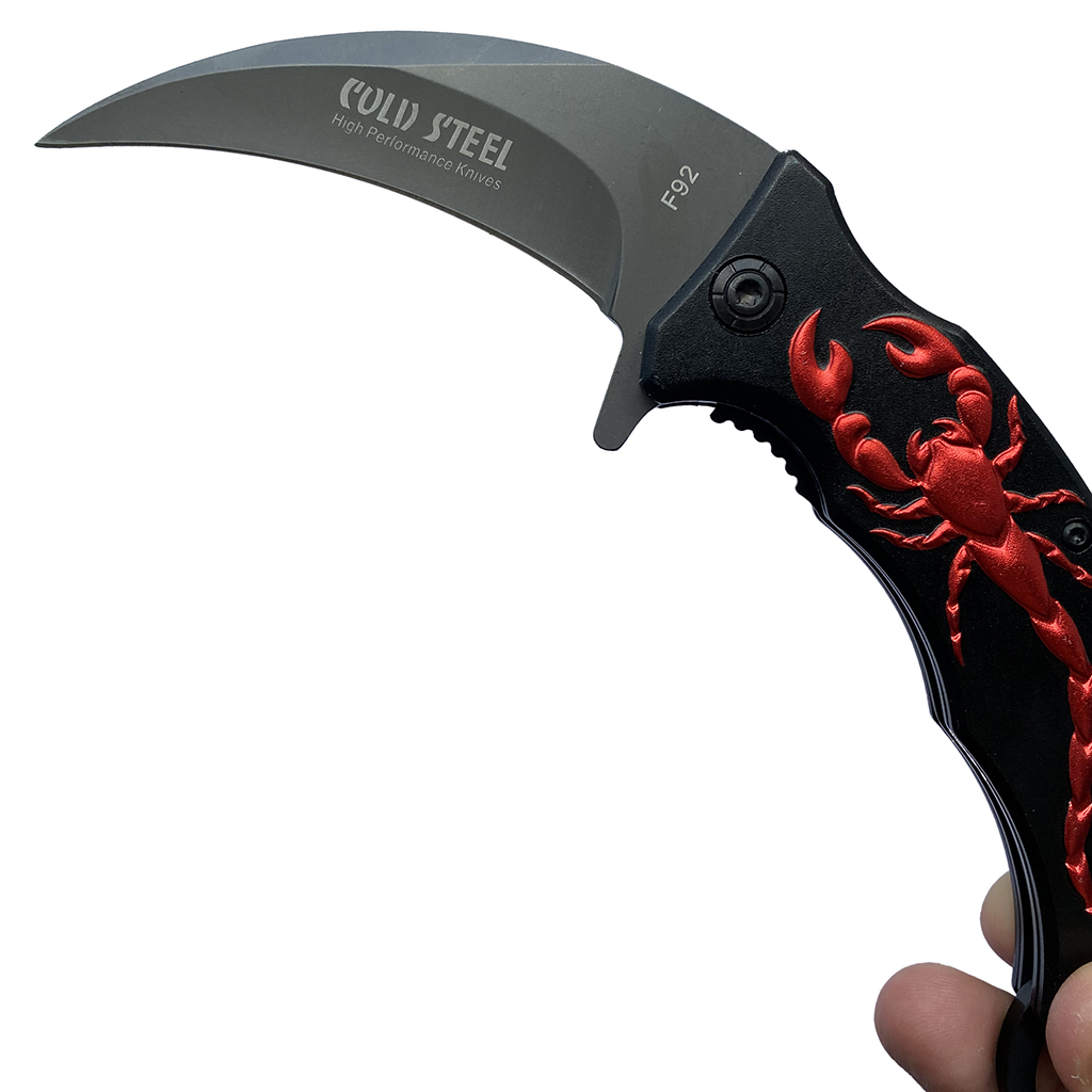 มีดพับ มีดคารัมบิต Cold Steel F92 ขนาด 8.3 นิ้ว (21 ซม.)