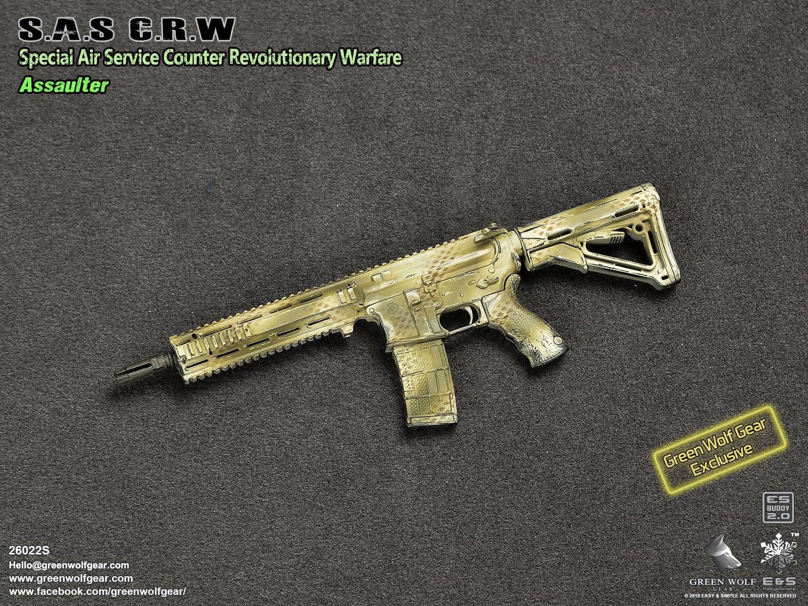 Easy&Simple 26022S S.A.S Counter Revolutionary Warfare Assaulter (Limited 100 sets)
