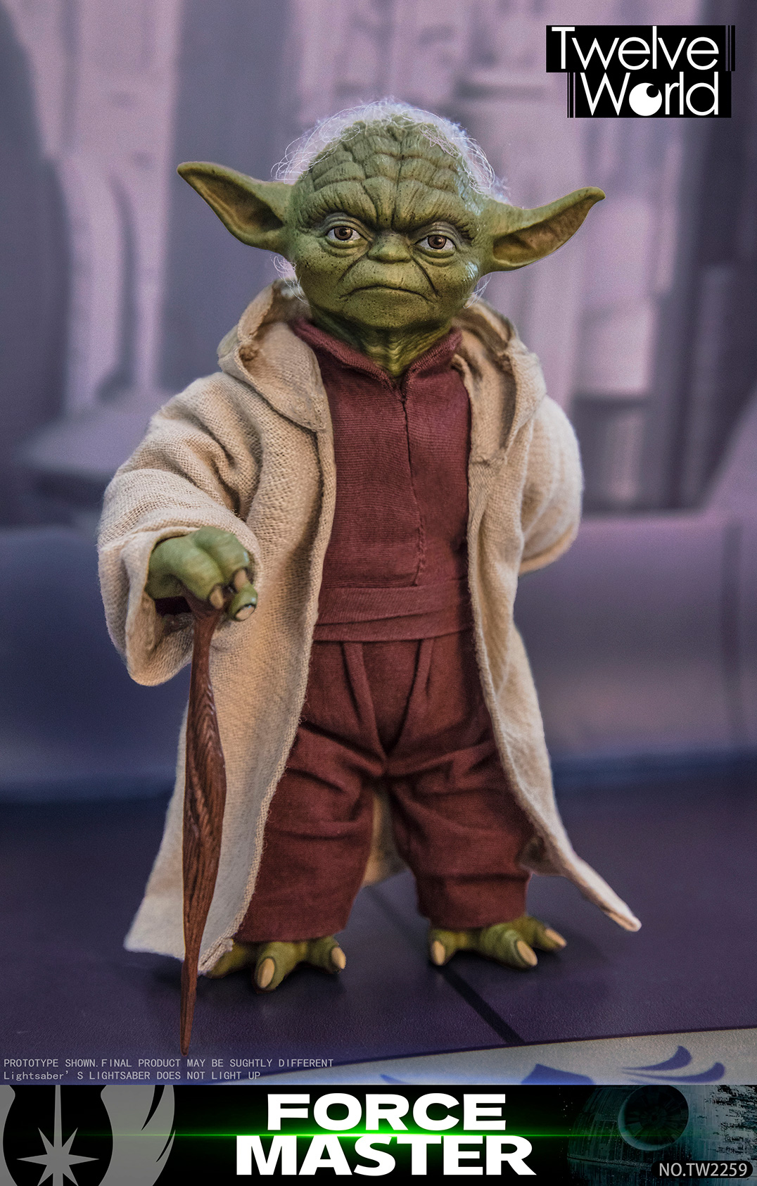 TWTOYS TW2259B 1/6 Jedi Master Force Elder (Deluxe Edition)