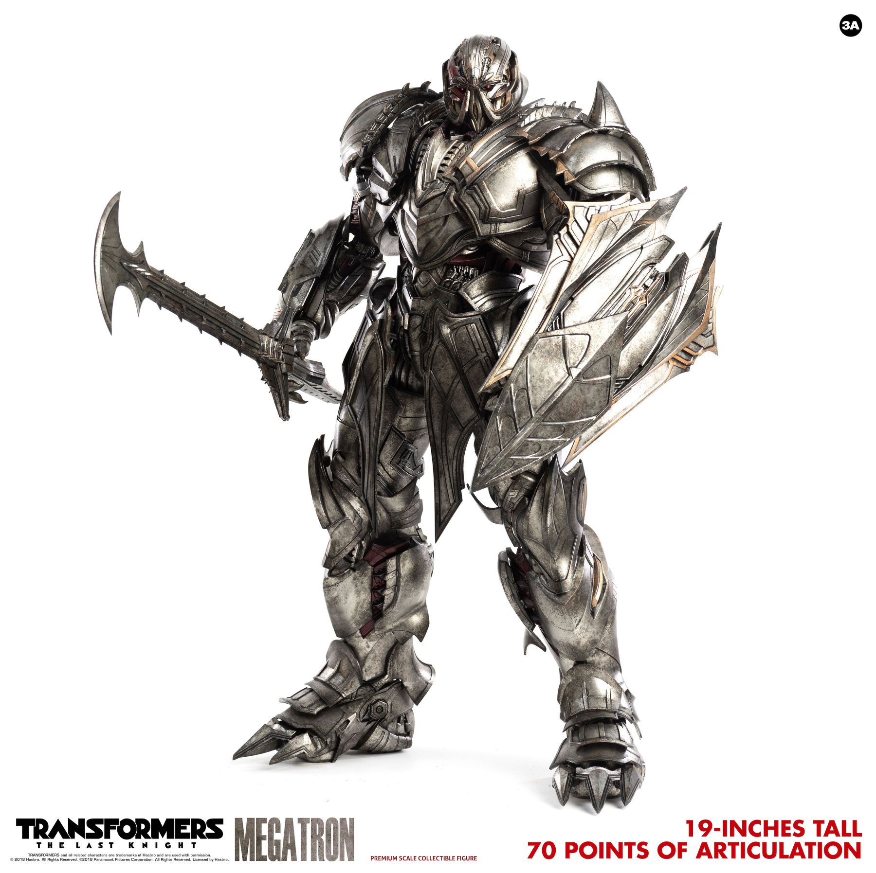 3A TOYS 3A18103 TRANSFORMERS: THE LAST KNIGHT - MEGATRON