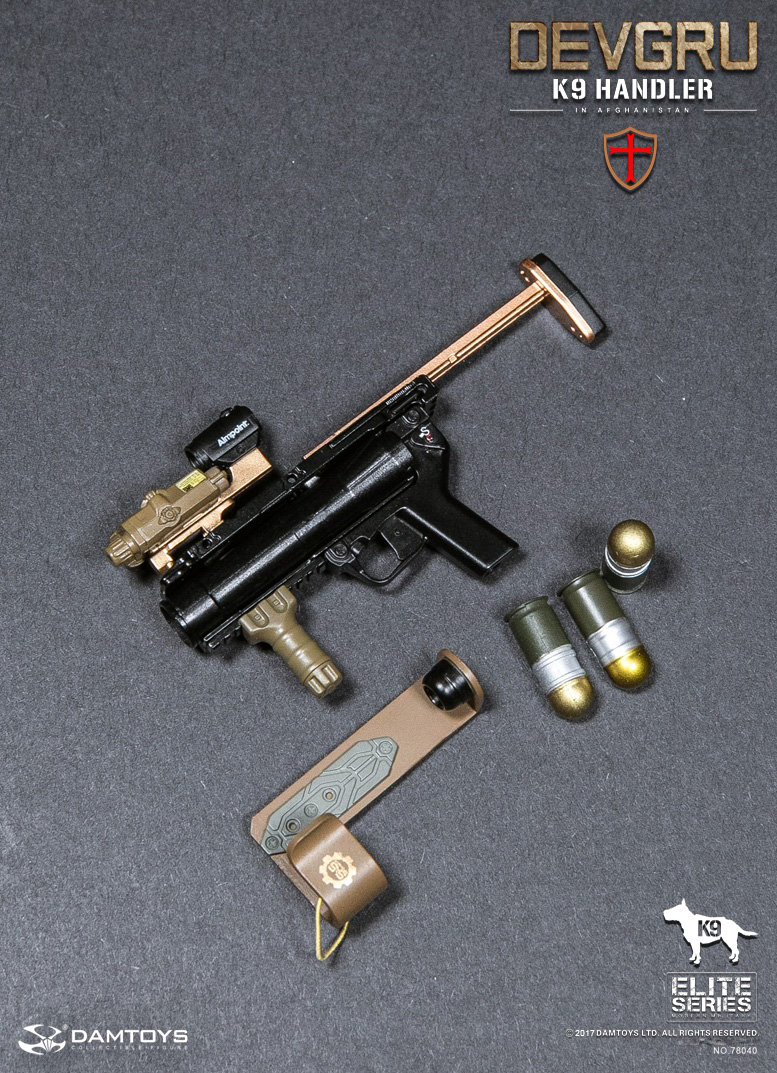 DAMTOYS No.78040, No.78040-1 DEVGRU K9-handler in Afghanistan