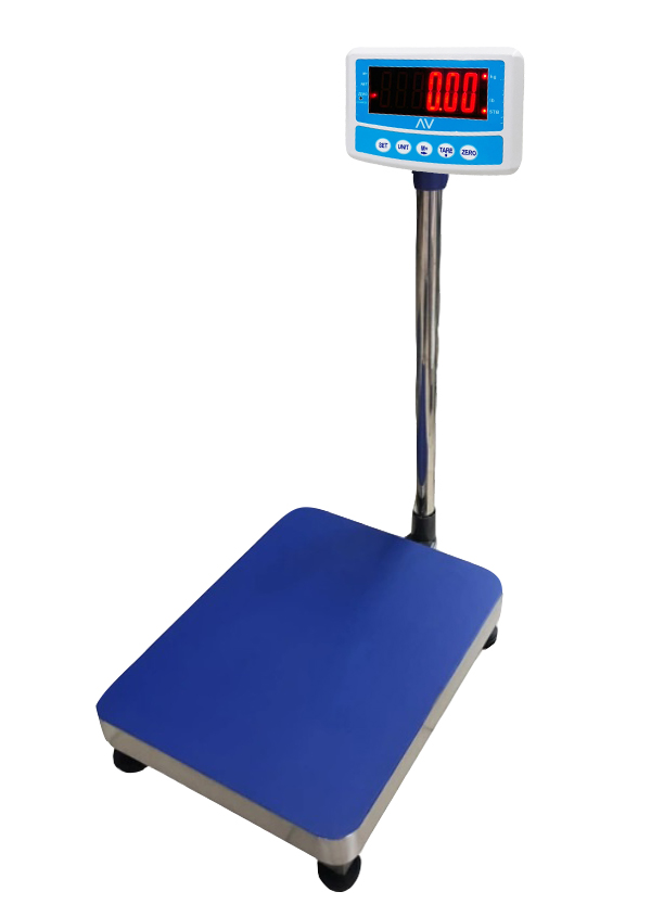 เครื่องชั่งดิจิตอลวางพื้น ตรา Avenue รุ่น AW-B แท่นชั่ง 30 x 40 ซม. พิกัด 100 กก.