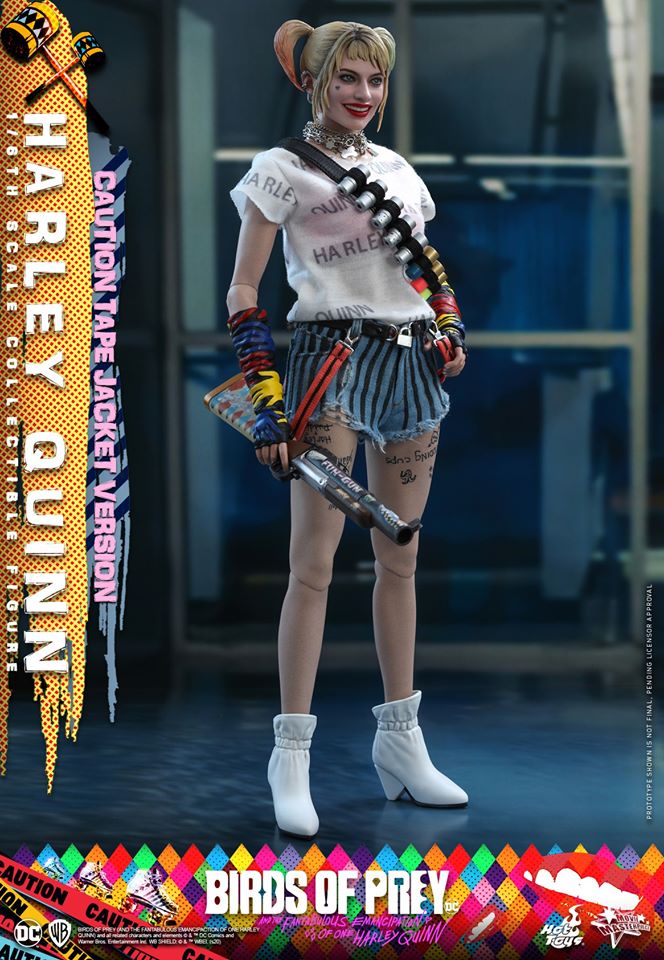 Hot Toys MMS566 Birds of Prey - Harley Quinn (Caution Tape Jacket Version)