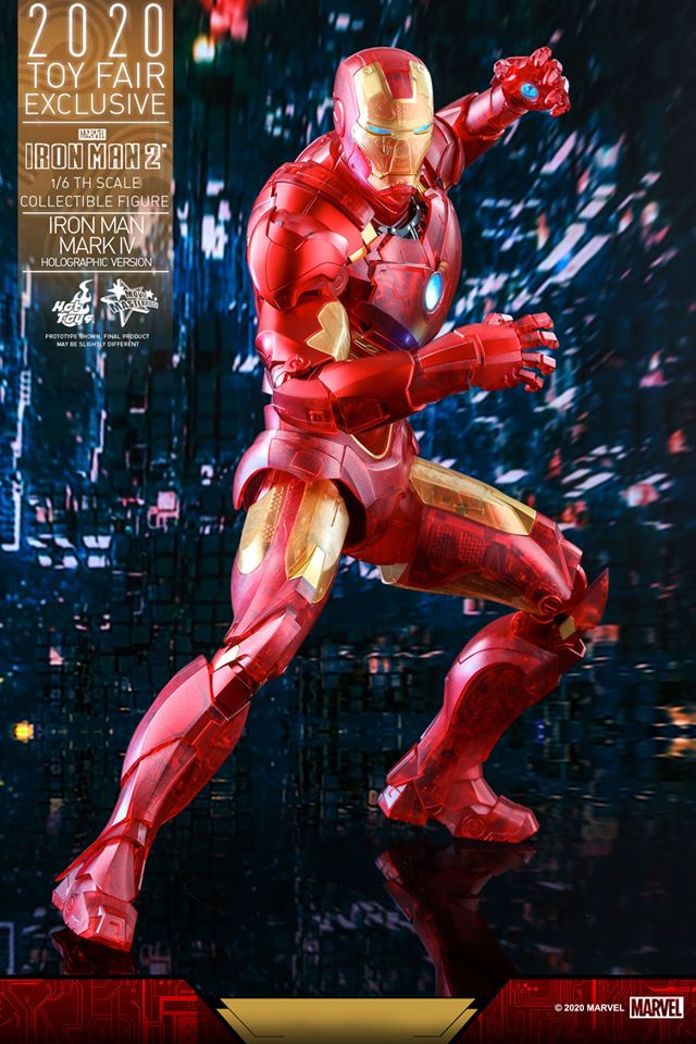 Hot Toys MMS568 IRON MAN 2 - IRON MAN MARK IV (HOLOGRAPHIC VERSION)