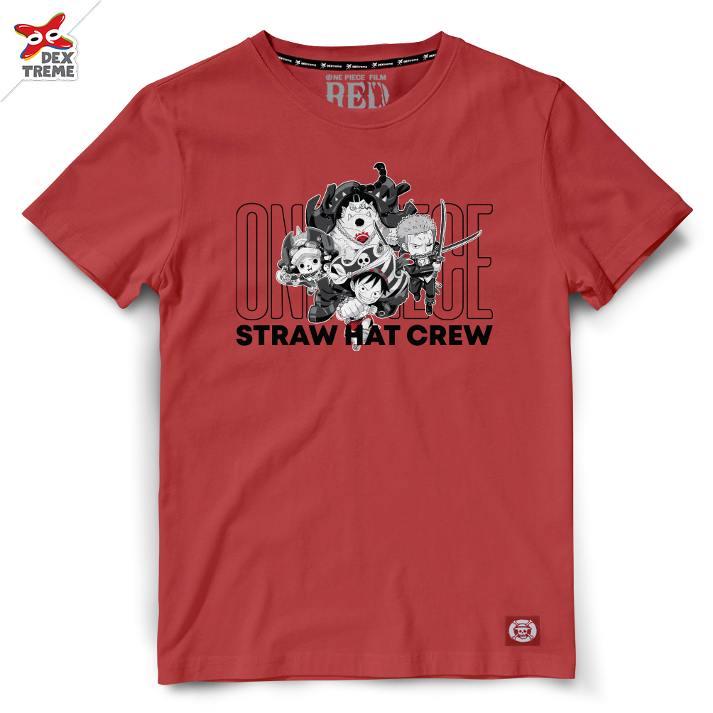 เสื้อวันพีซ One Piece Film Red Straw Hat Crew
