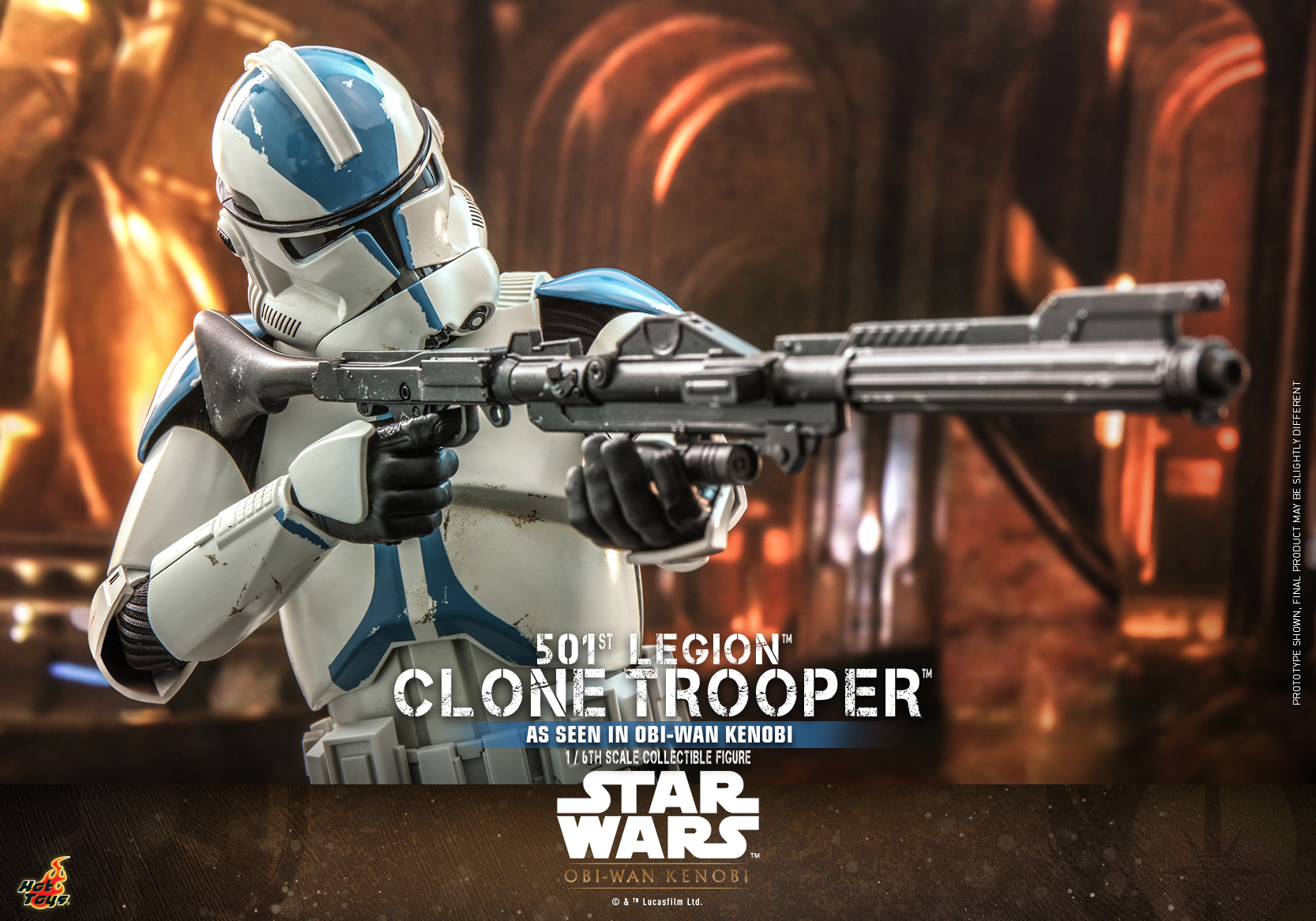 Hot Toys TMS092 1/6 Star Wars: The Clone Wars™ - 501st Legion™ Clone Trooper™