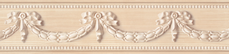 MB-04 Wall Border Sticker วอลล์เปเปอร์ไวนิล ลายบัวแต่งขอบ หน้ากว้าง 10.8 cm