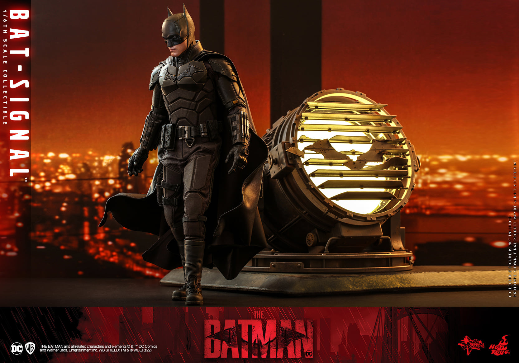 Hot Toys MMS640 1/6 The Batman - Bat-Signal