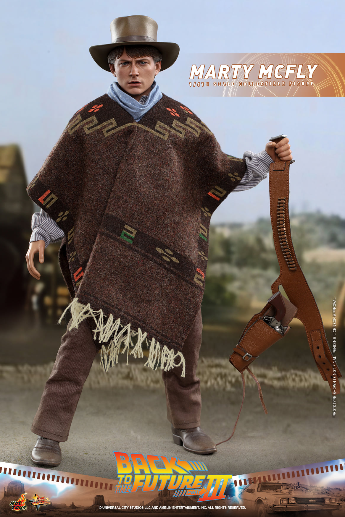 Hot Toys MMS616 1/6 Back to the Future Part III - Marty McFly